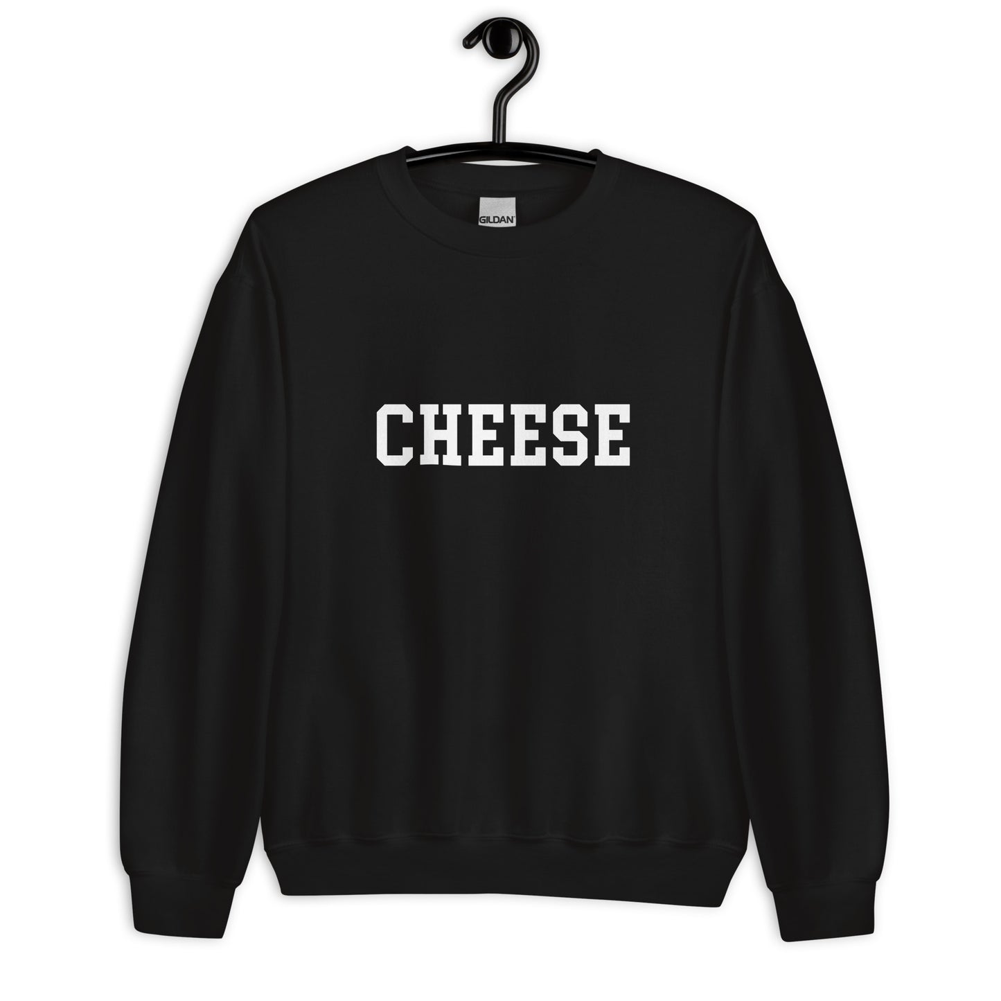 Cheese Sweatshirt - Straight Font