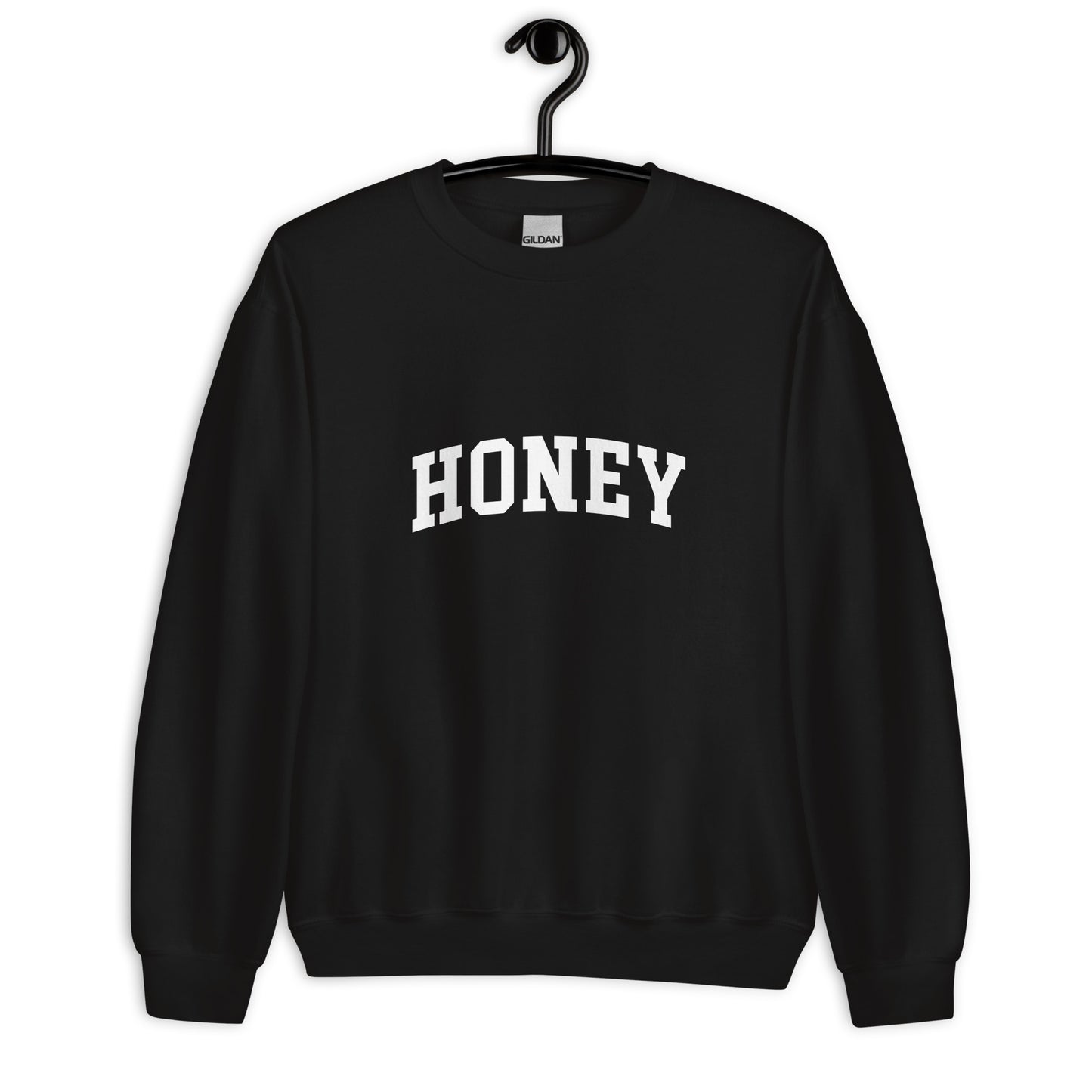 Honey Sweatshirt - Arched Font