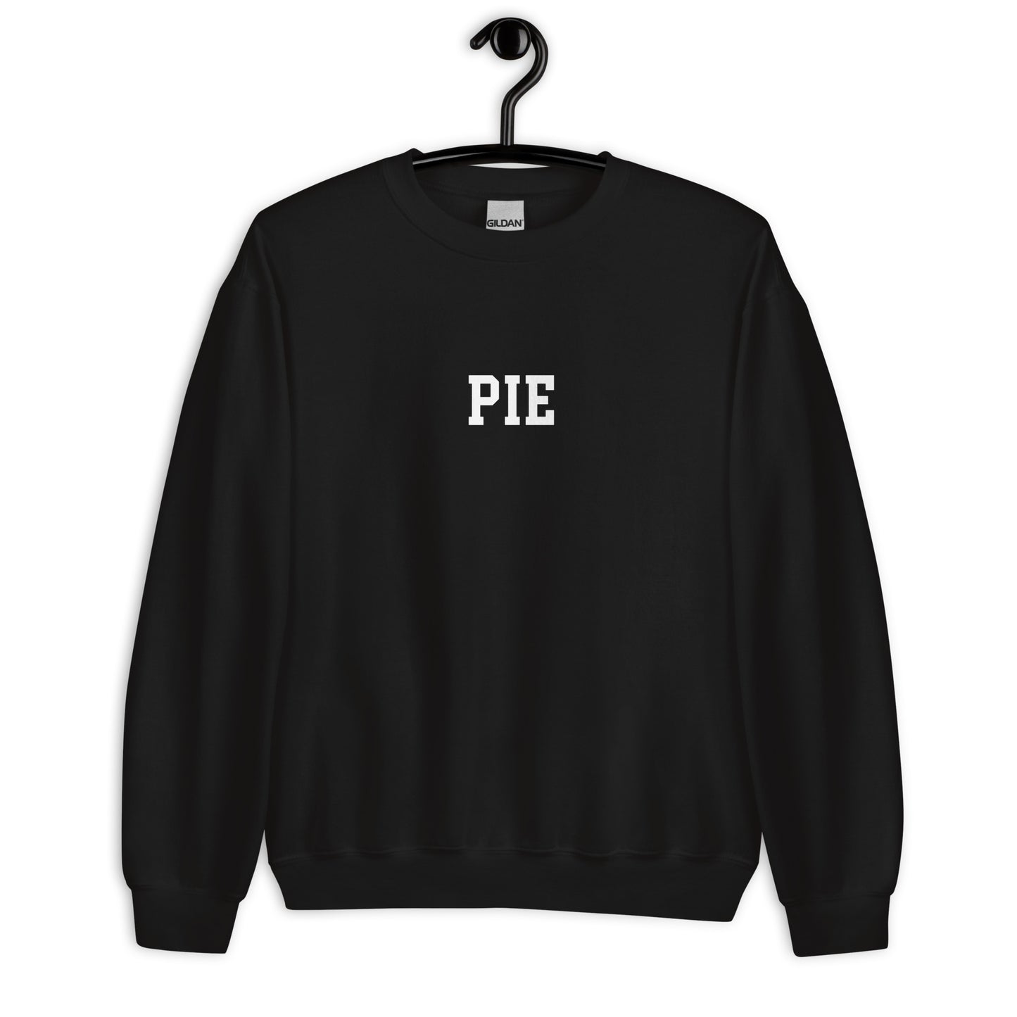 Pie Sweatshirt - Straight Font