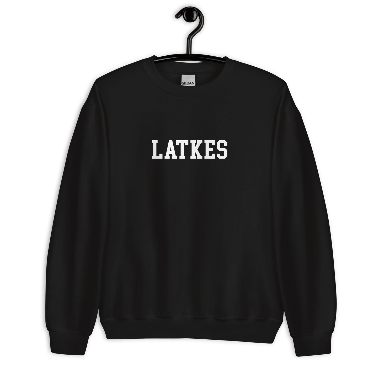 Latkes Sweatshirt - Straight Font