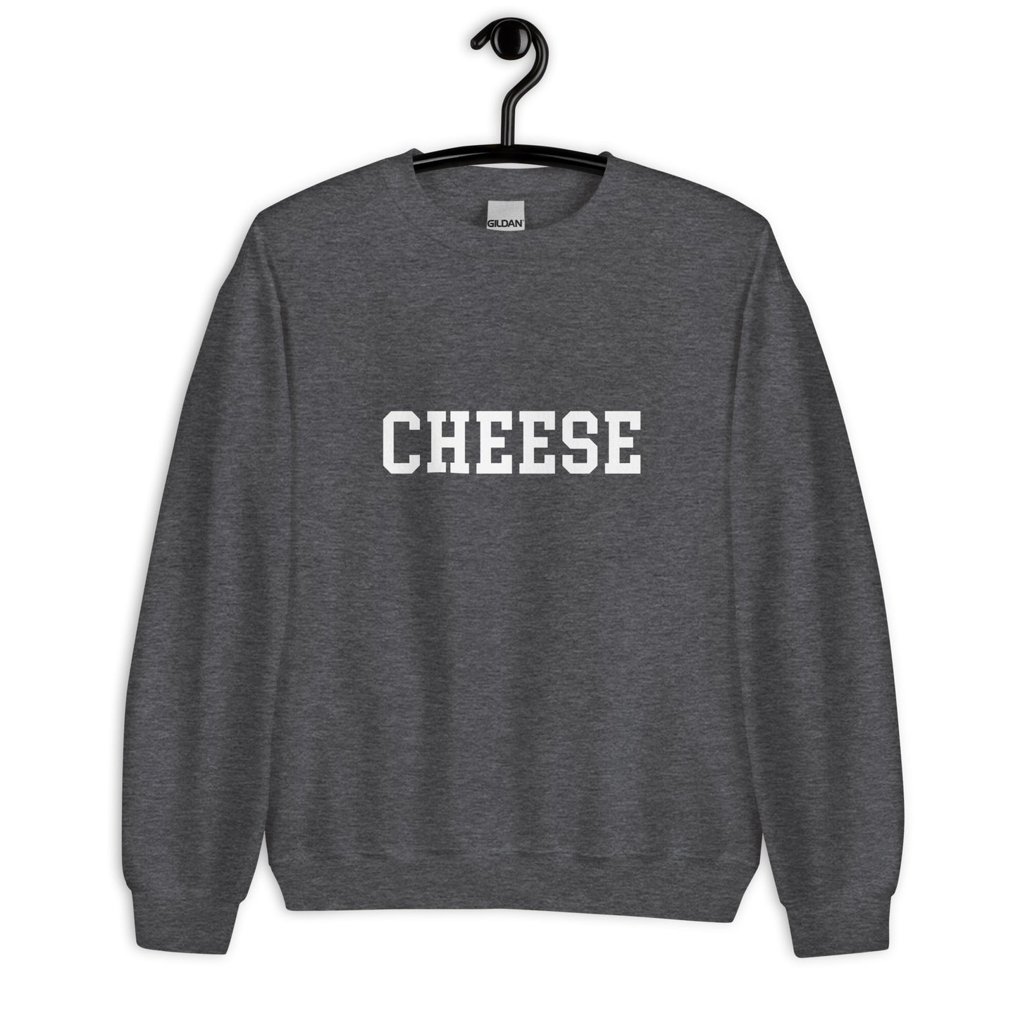 Cheese Sweatshirt - Straight Font