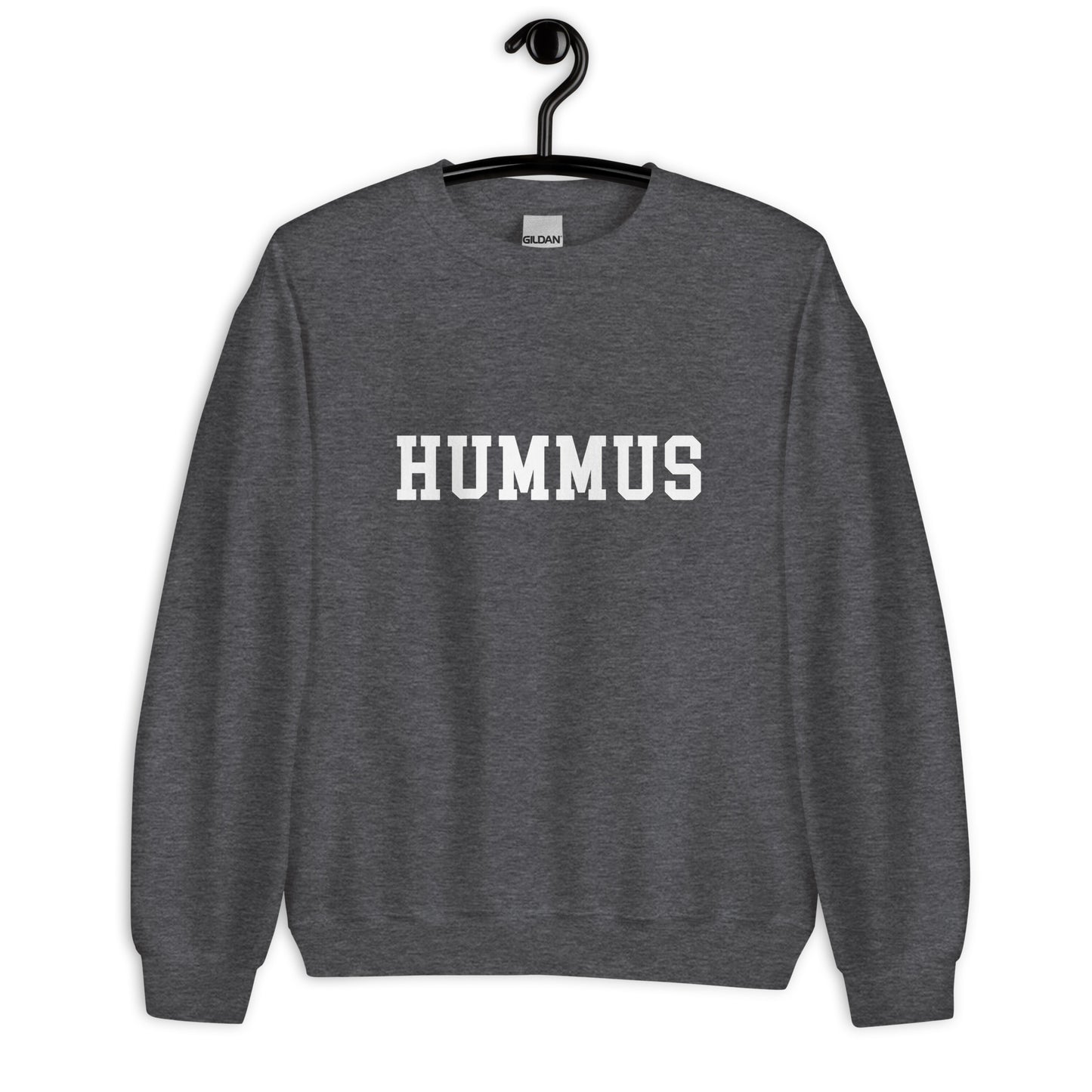 Hummus Sweatshirt - Straight Font