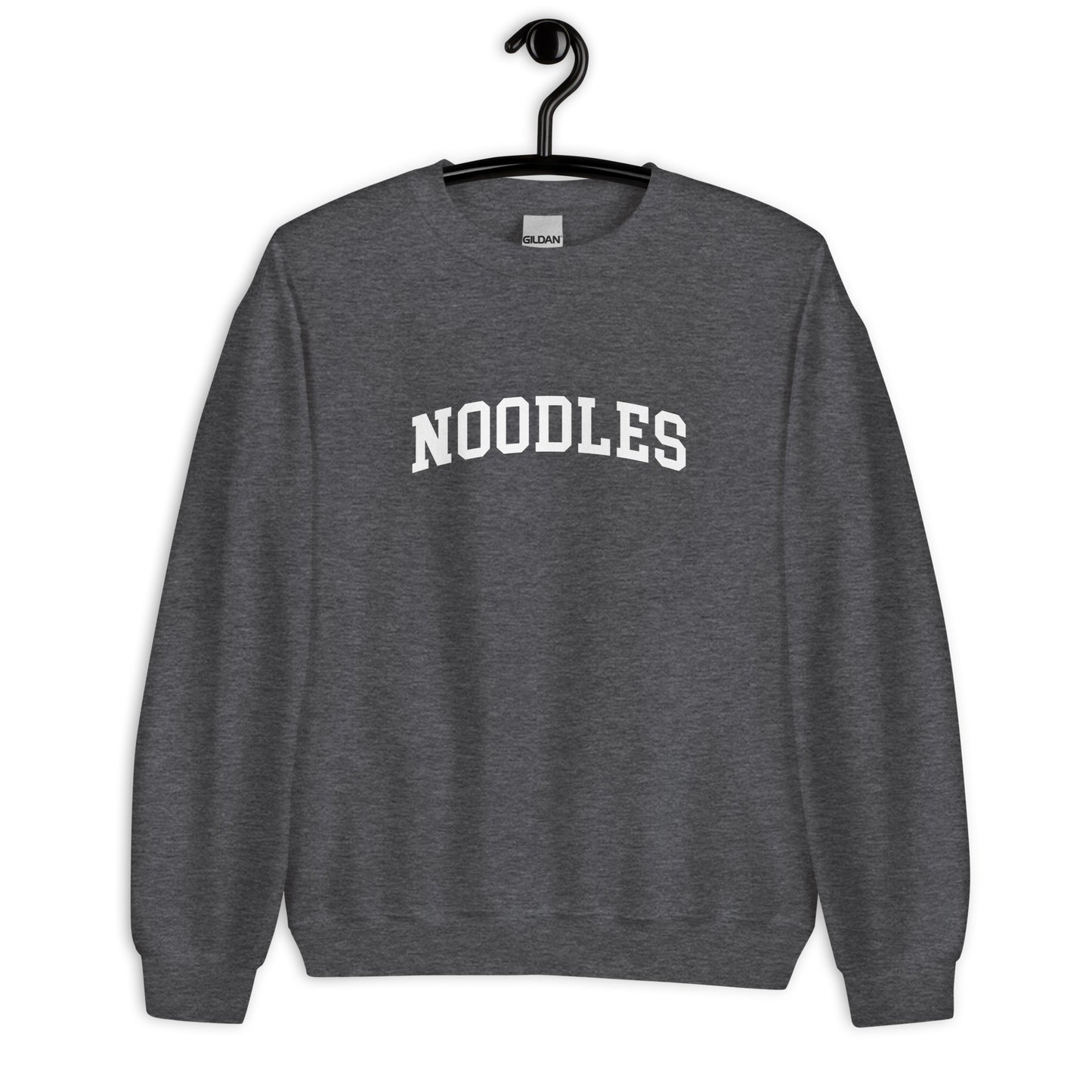 Noodles Sweatshirt - Arched Font