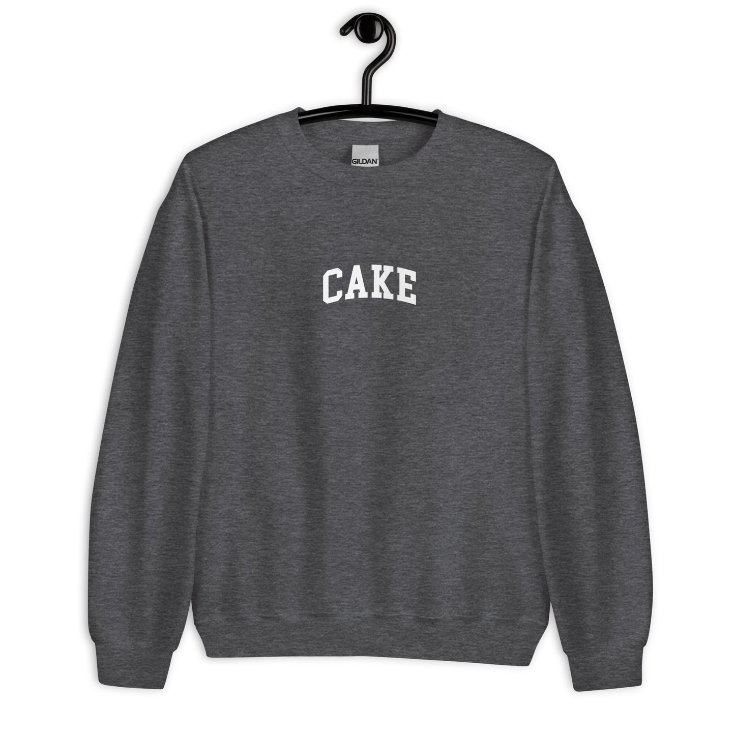 Cake Sweatshirt - Arched Font