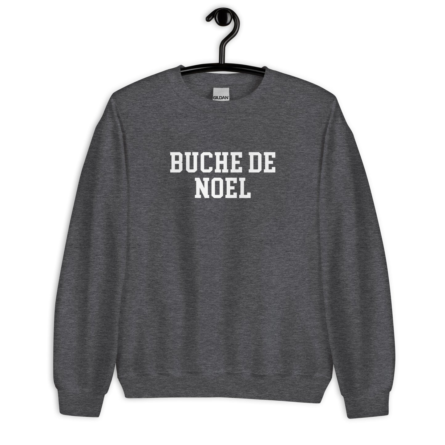 Buche de Noel Sweatshirt - Straight Font