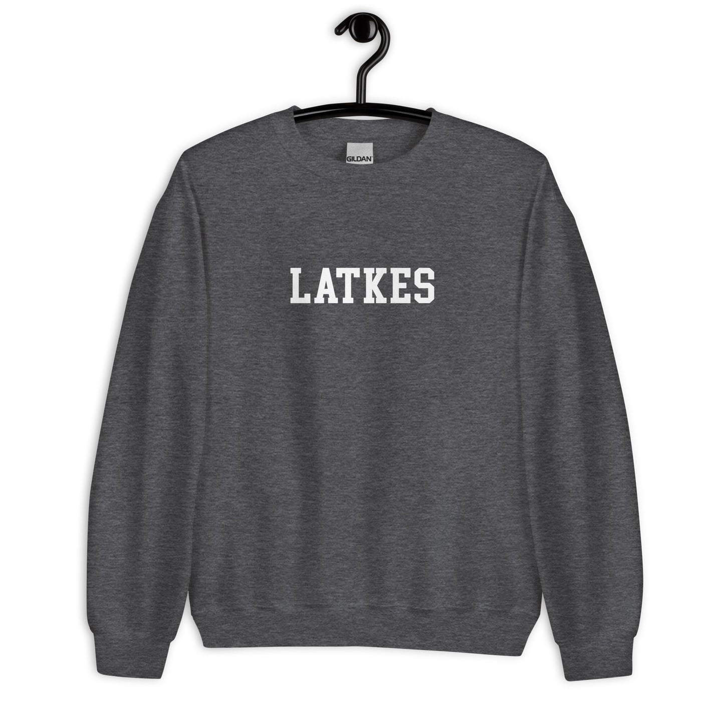 Latkes Sweatshirt - Straight Font