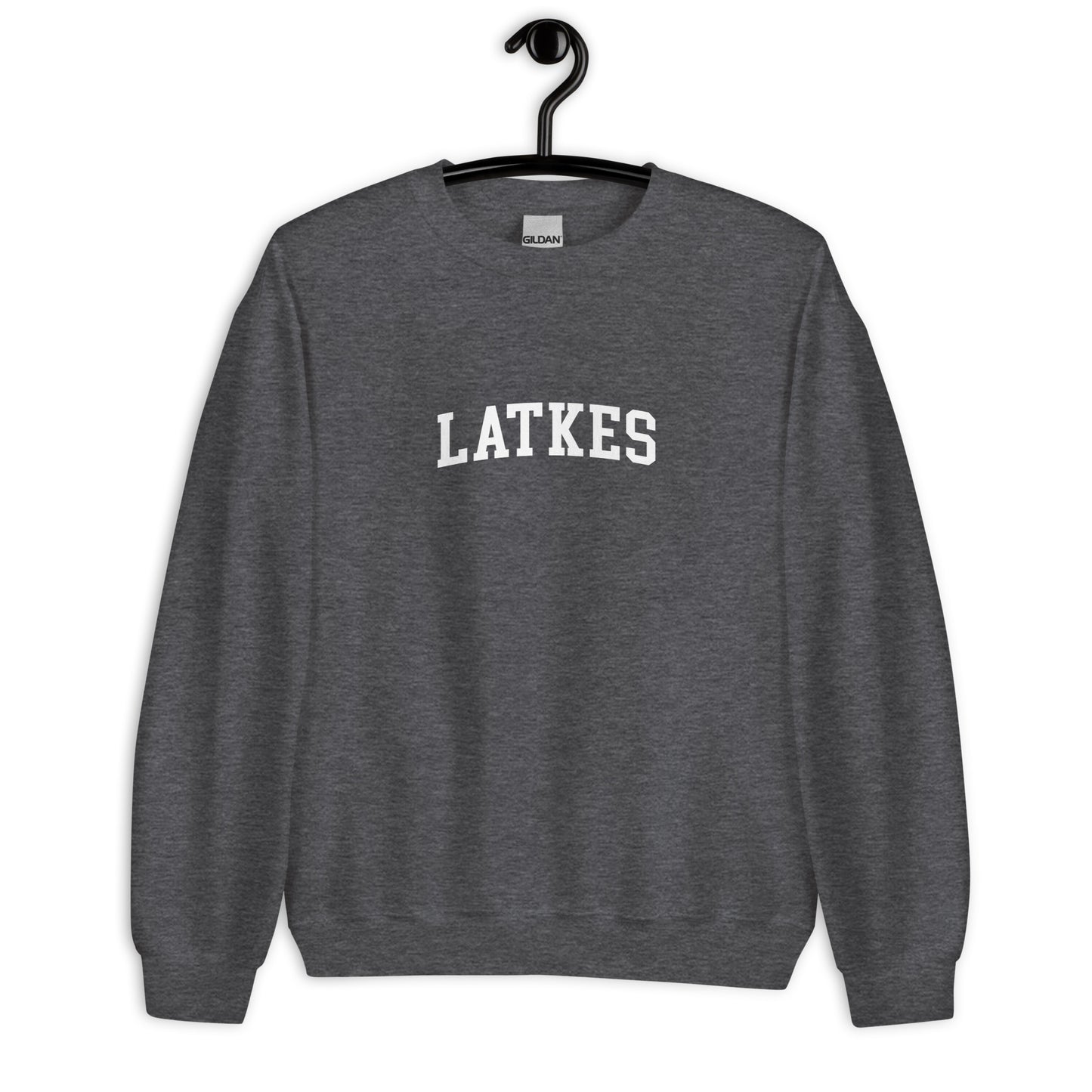 Latkes Sweatshirt - Arched Font