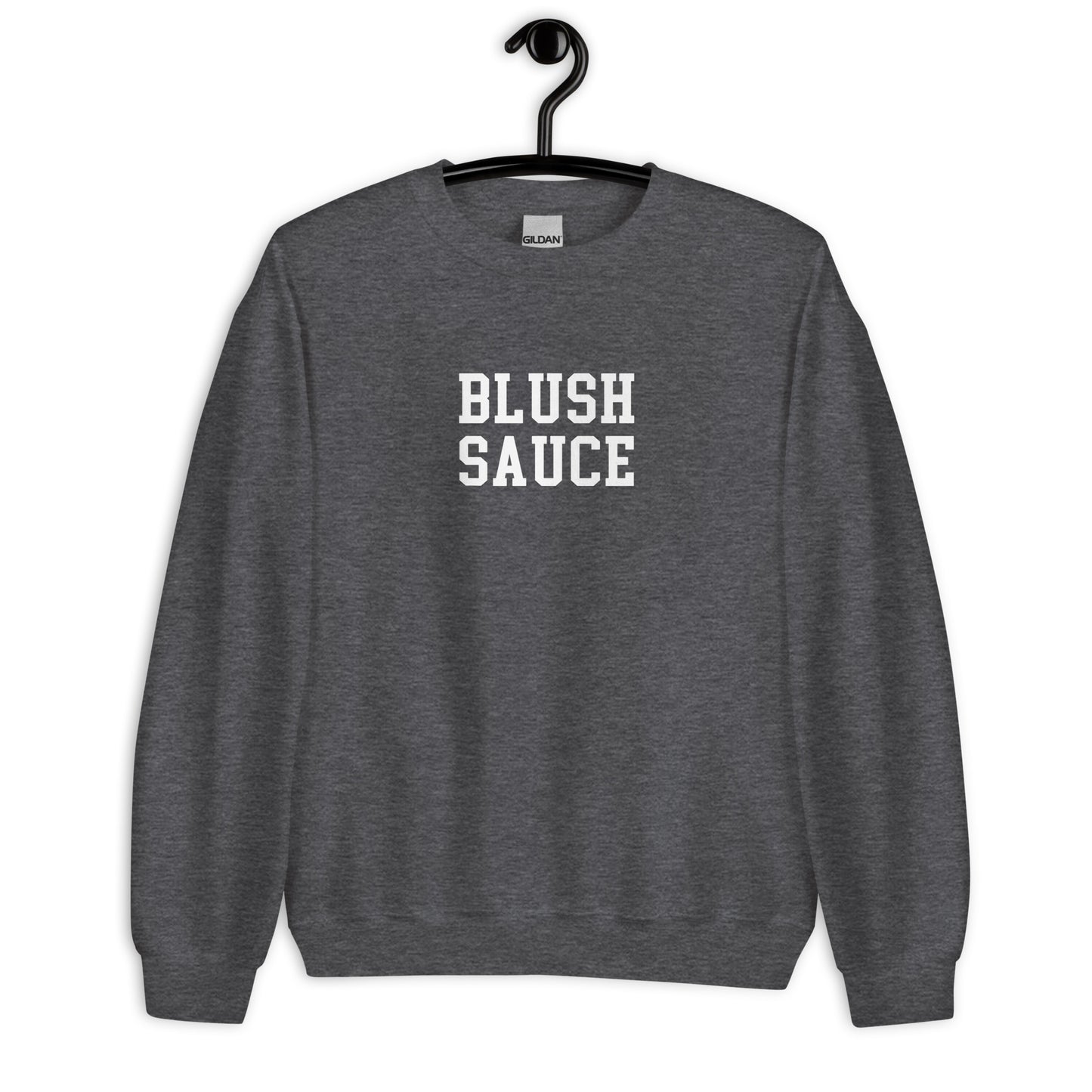 Blush Sauce Sweatshirt - Straight Font