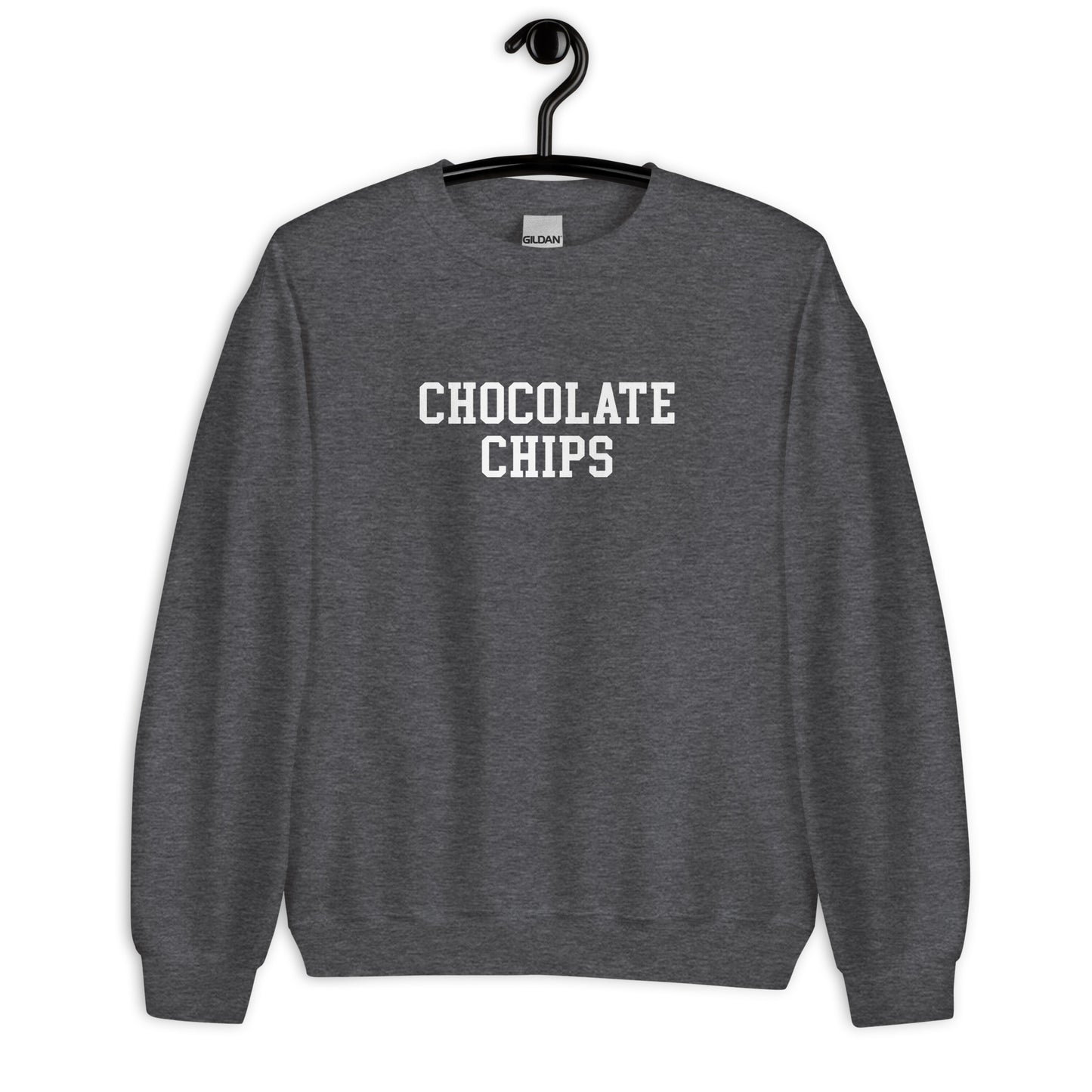 Chocolate Chip Sweatshirt - Straight Font