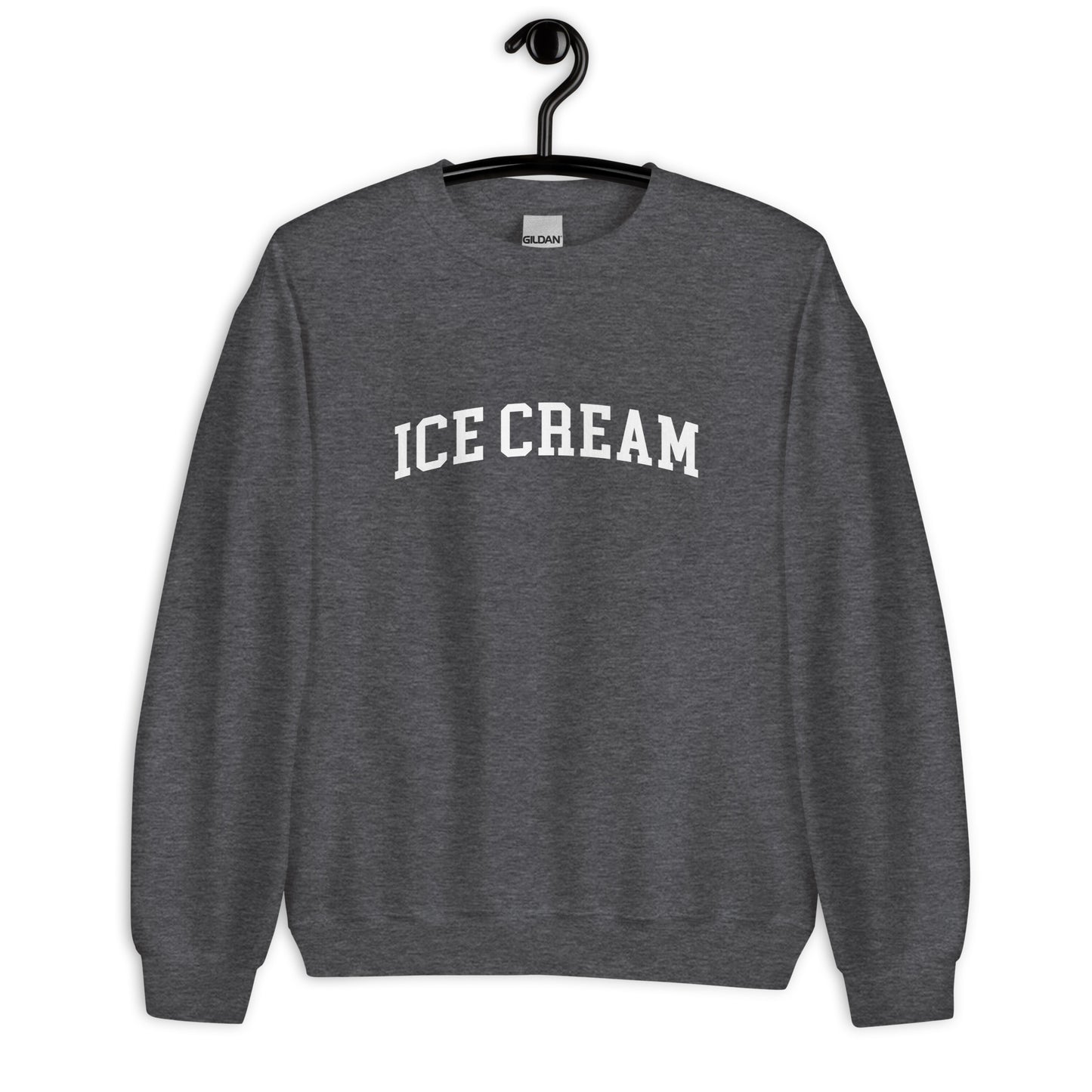Ice Cream Sweatshirt - Arched Font