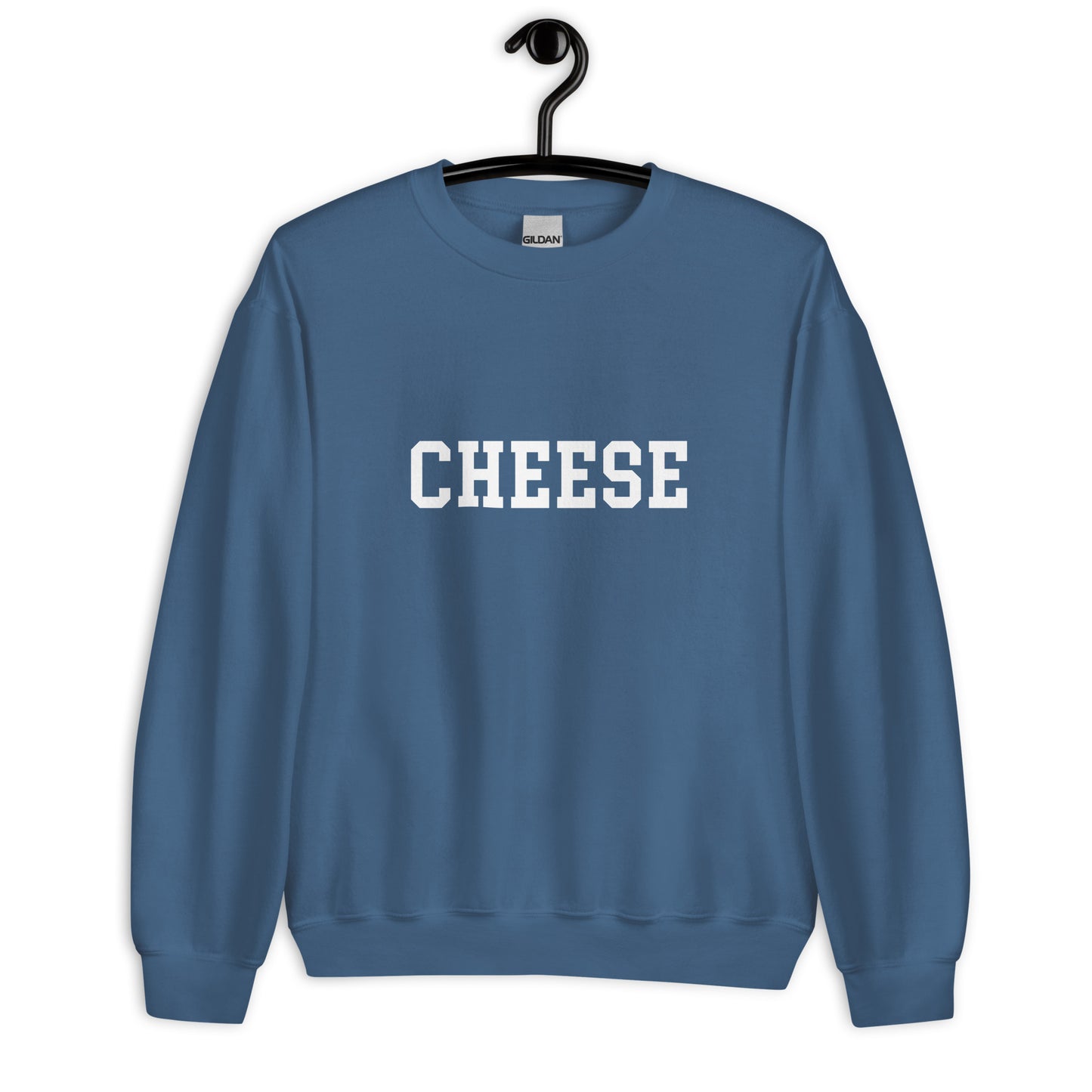 Cheese Sweatshirt - Straight Font