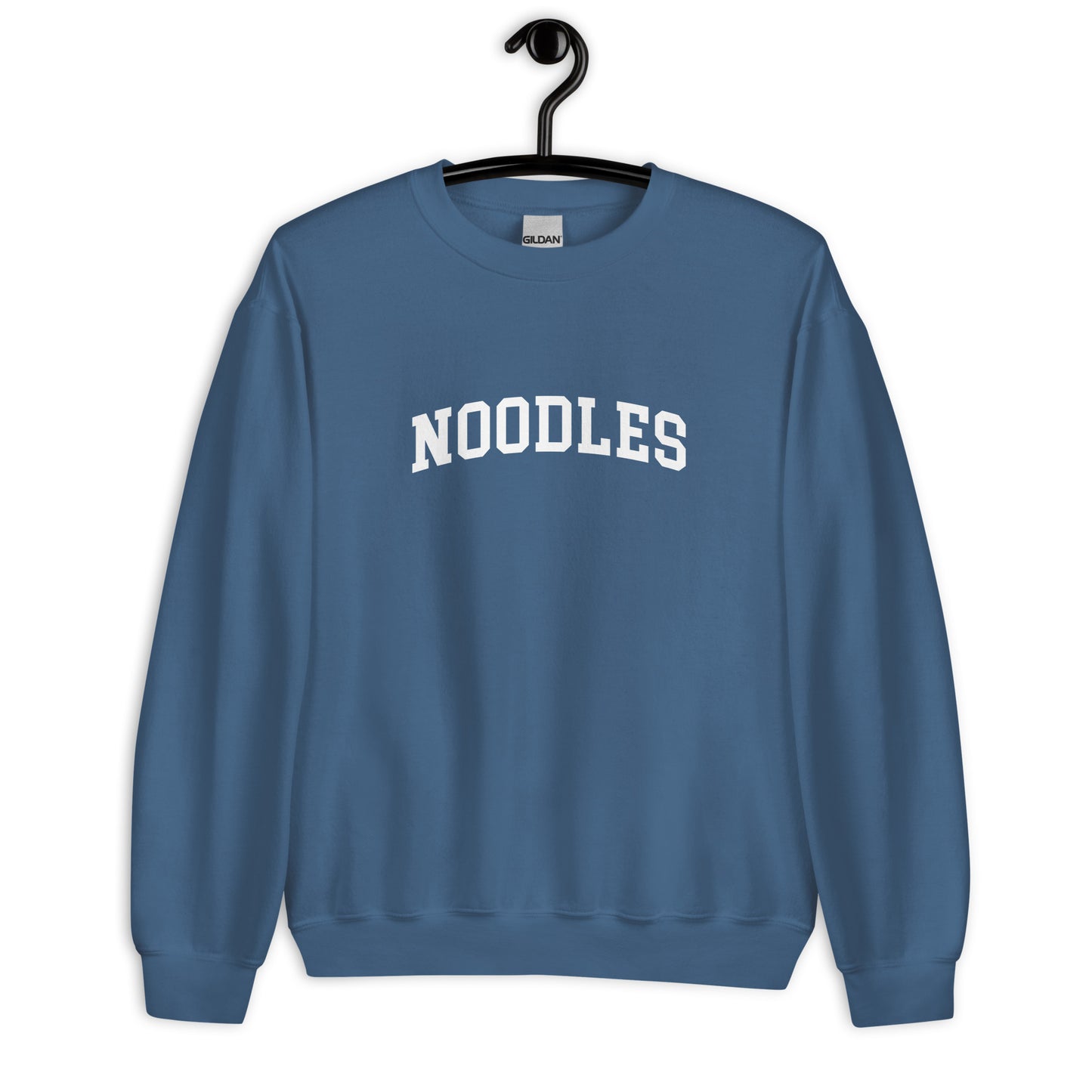 Noodles Sweatshirt - Arched Font