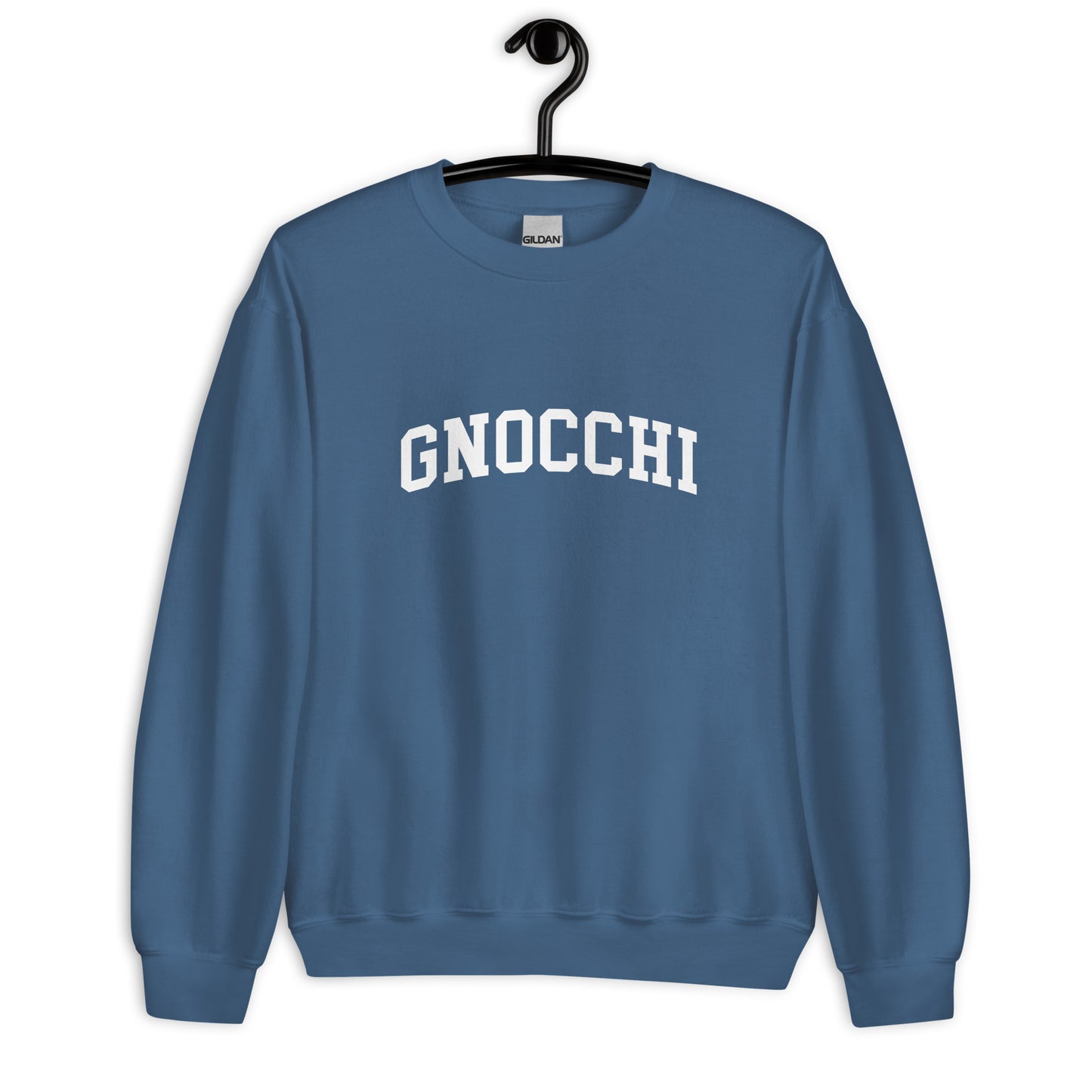 Gnocchi Sweatshirt - Arched Font