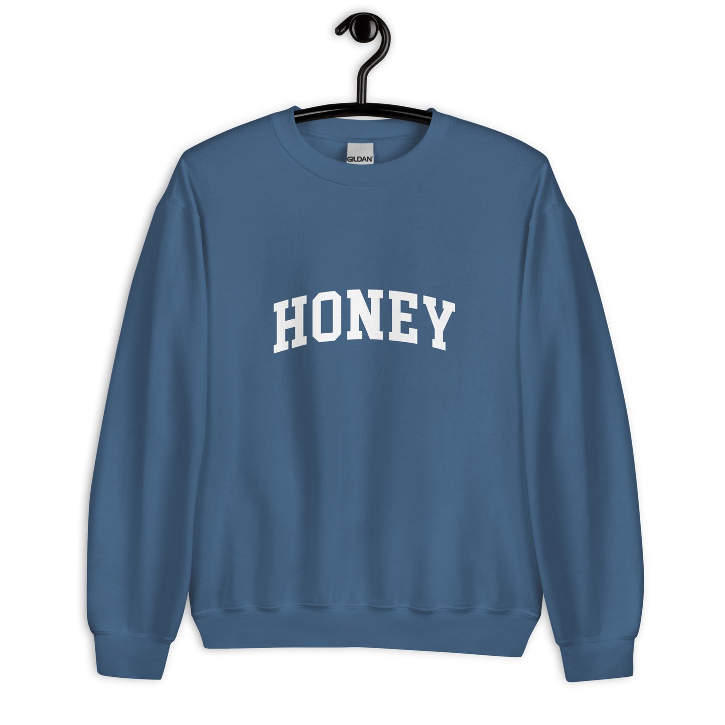 Honey Sweatshirt - Arched Font