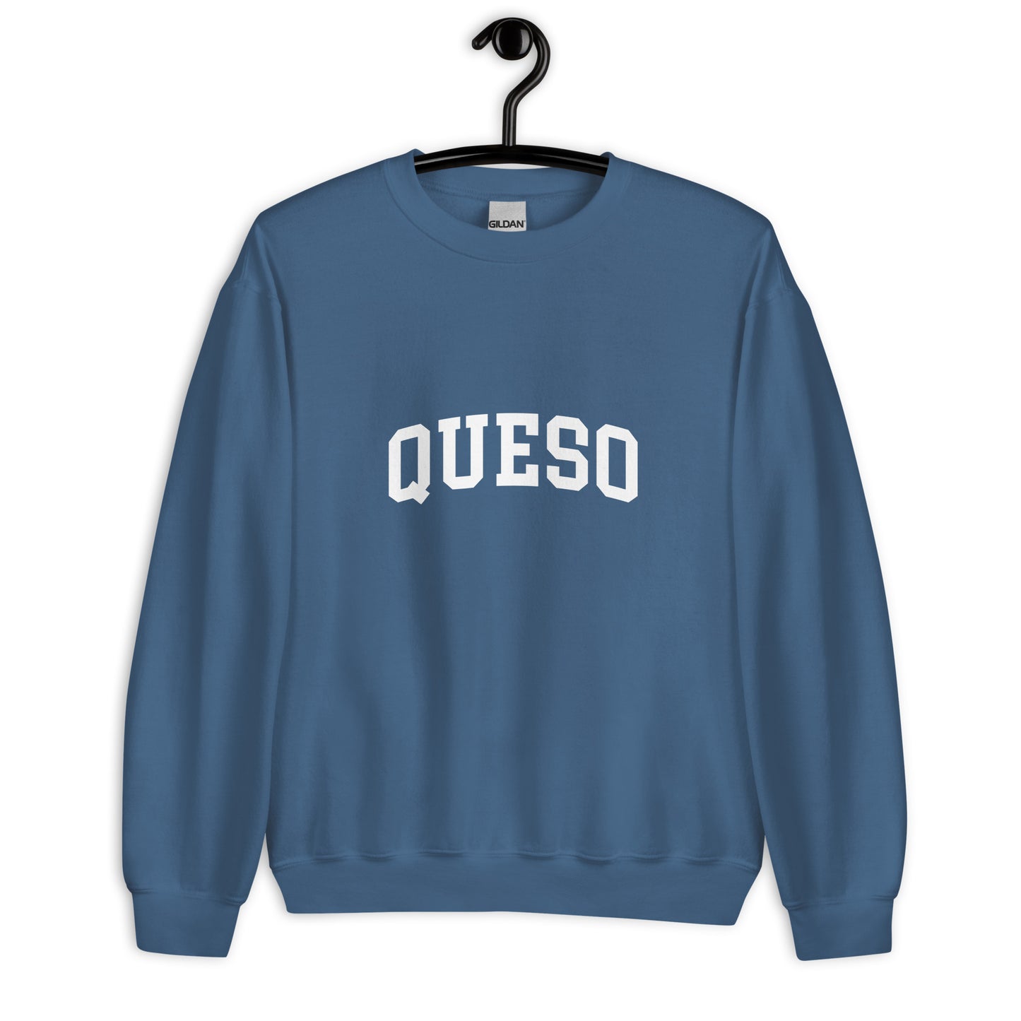 Queso Sweatshirt - Arched Font
