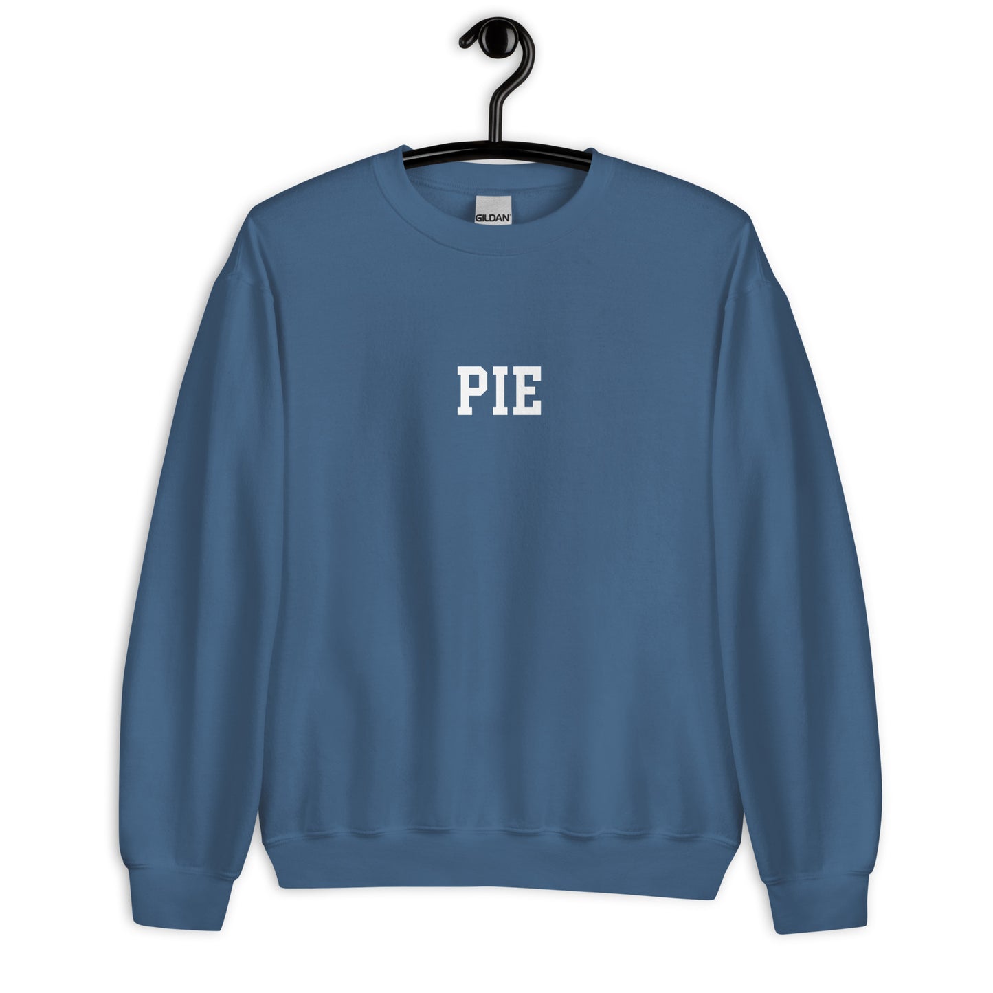 Pie Sweatshirt - Straight Font