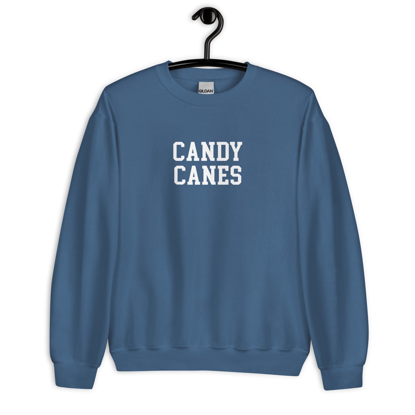 Candy Canes Sweatshirt - Straight Font