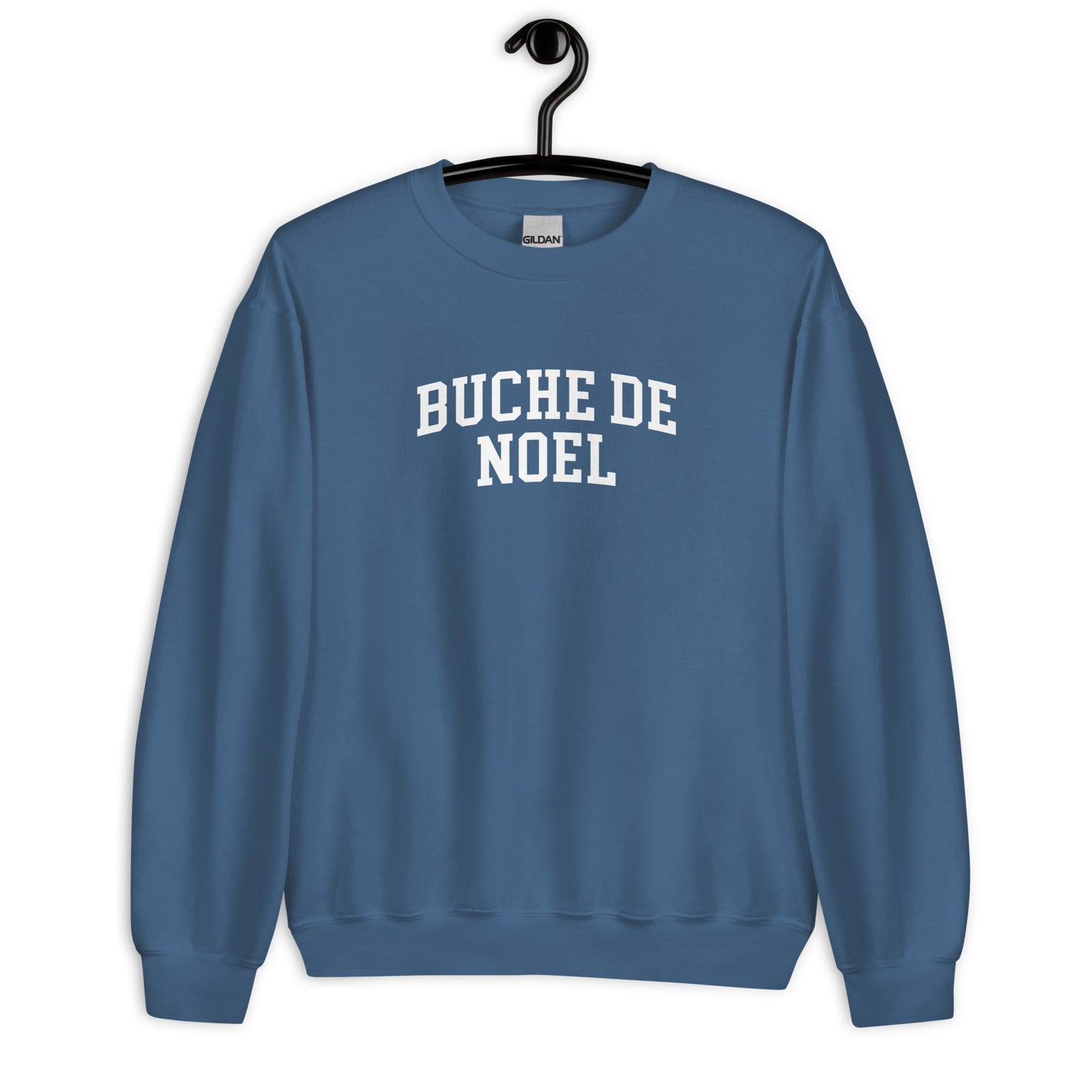 Buche De Noel Sweatshirt - Arched Font