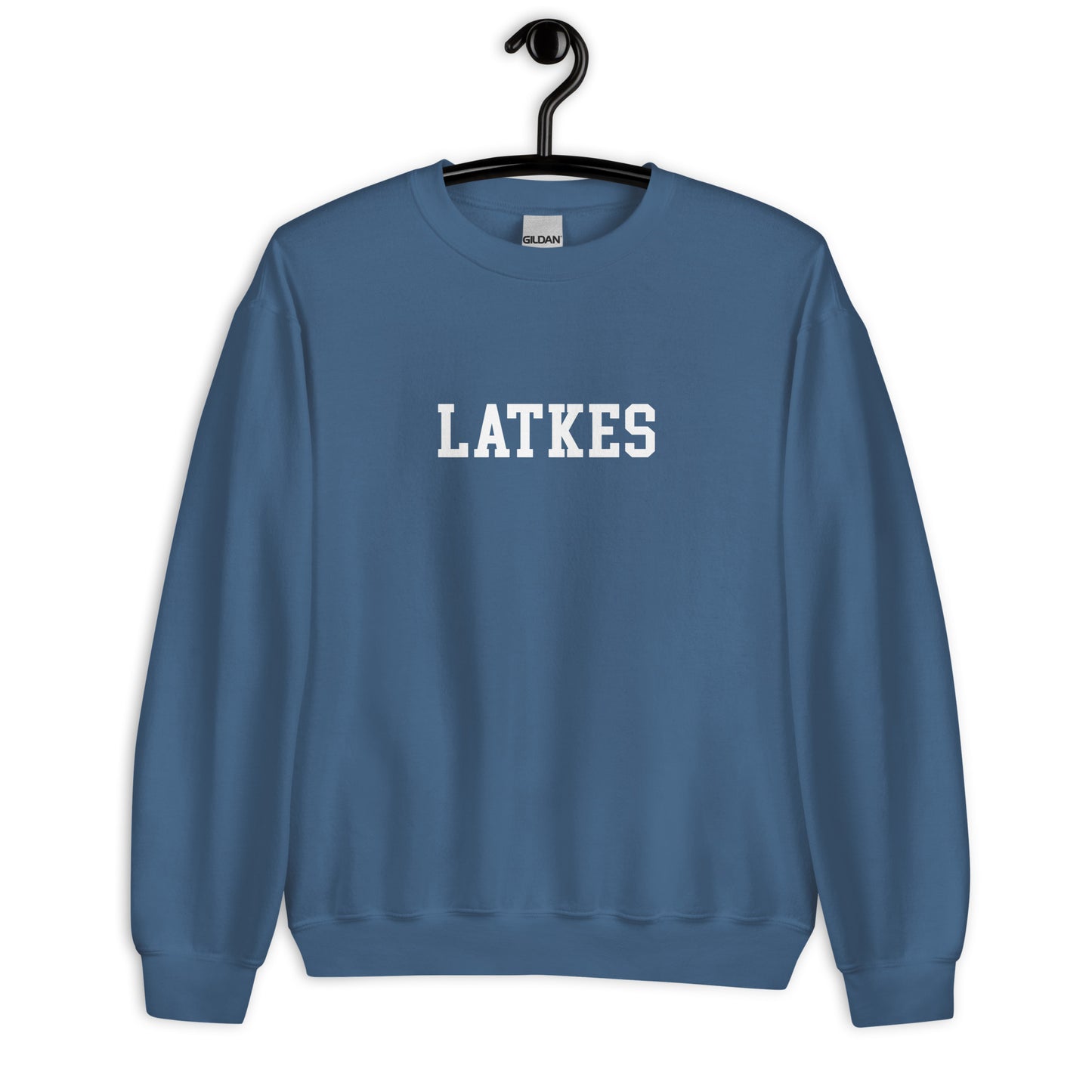 Latkes Sweatshirt - Straight Font
