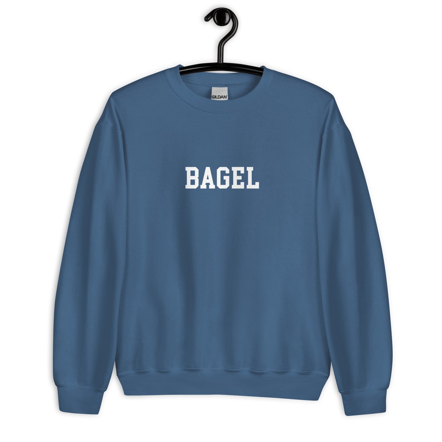 Bagel Sweatshirt - Straight Font