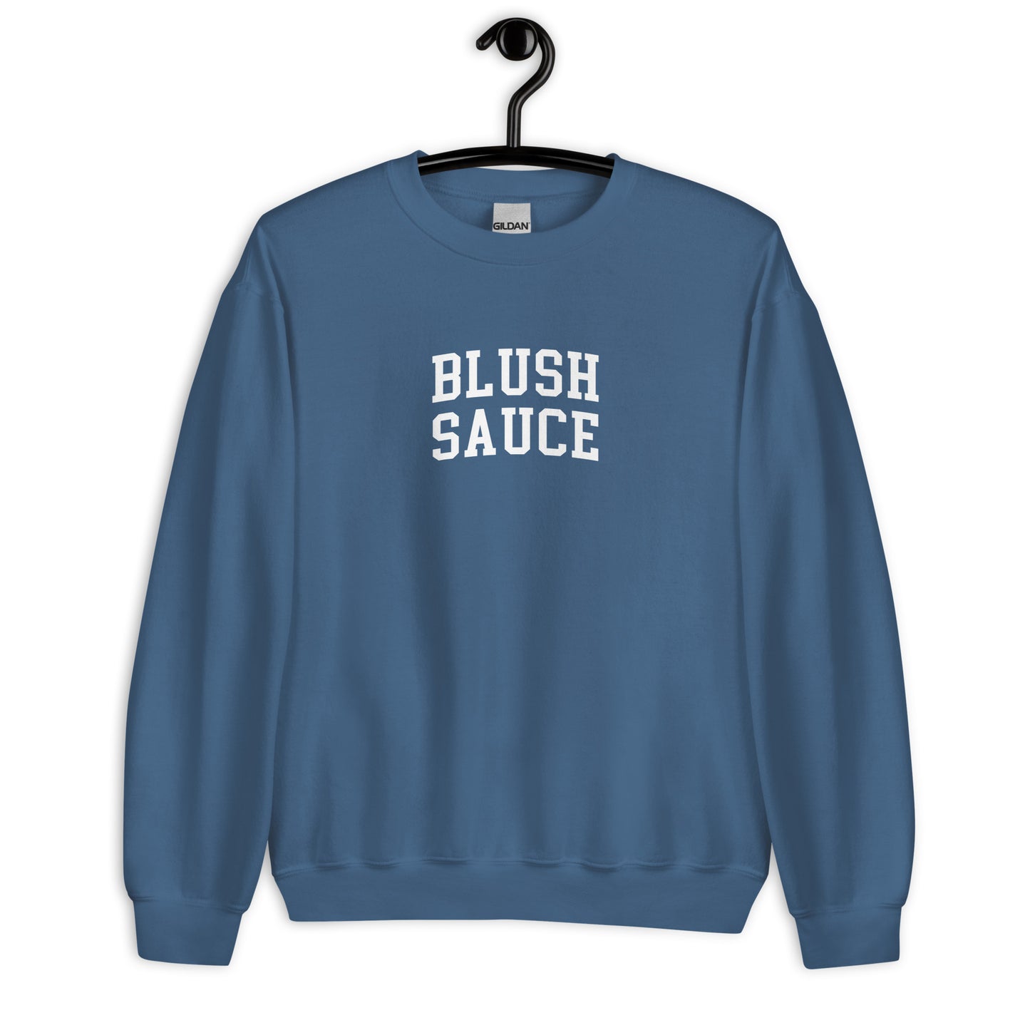 Blush Sauce Sweatshirt - Arched Font