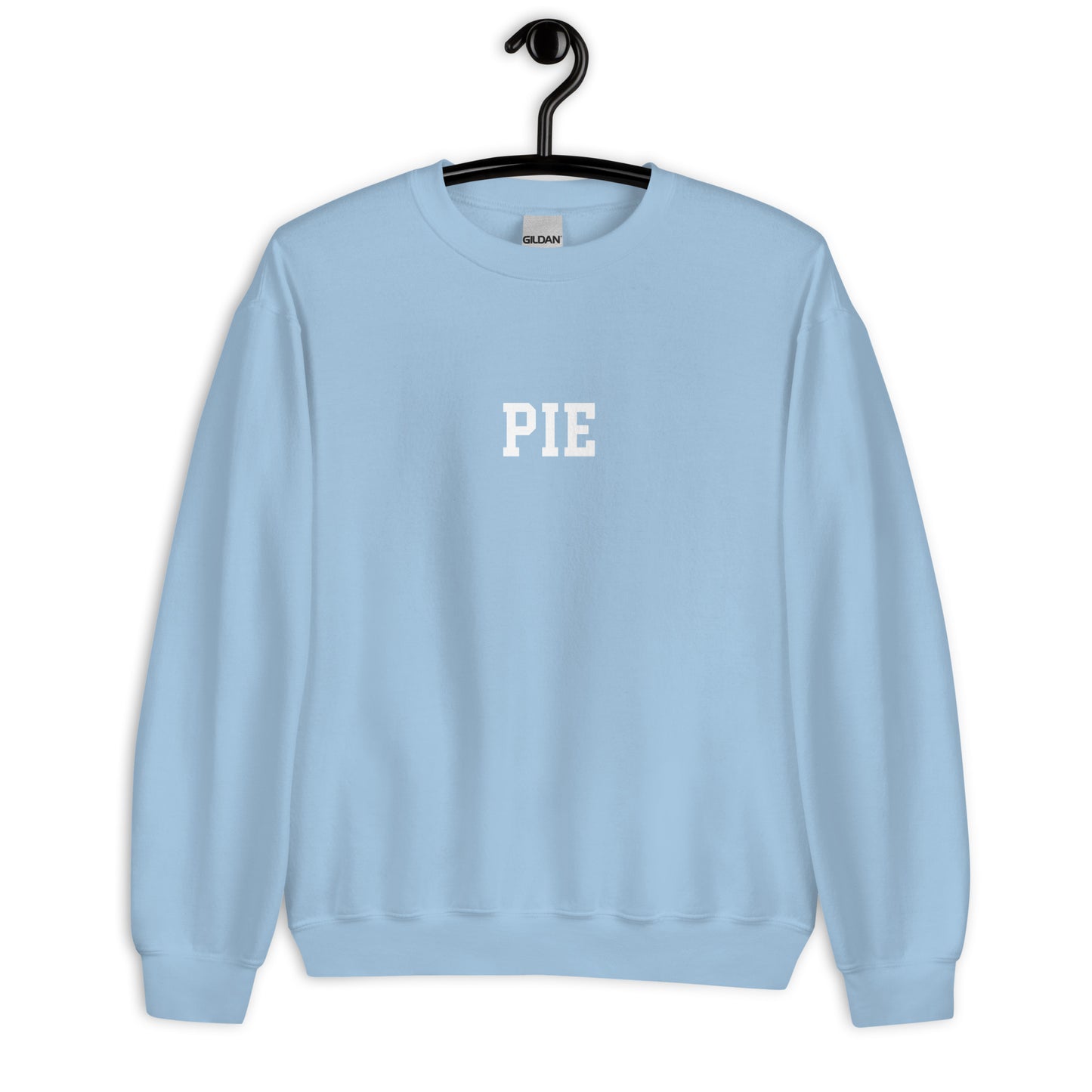 Pie Sweatshirt - Straight Font