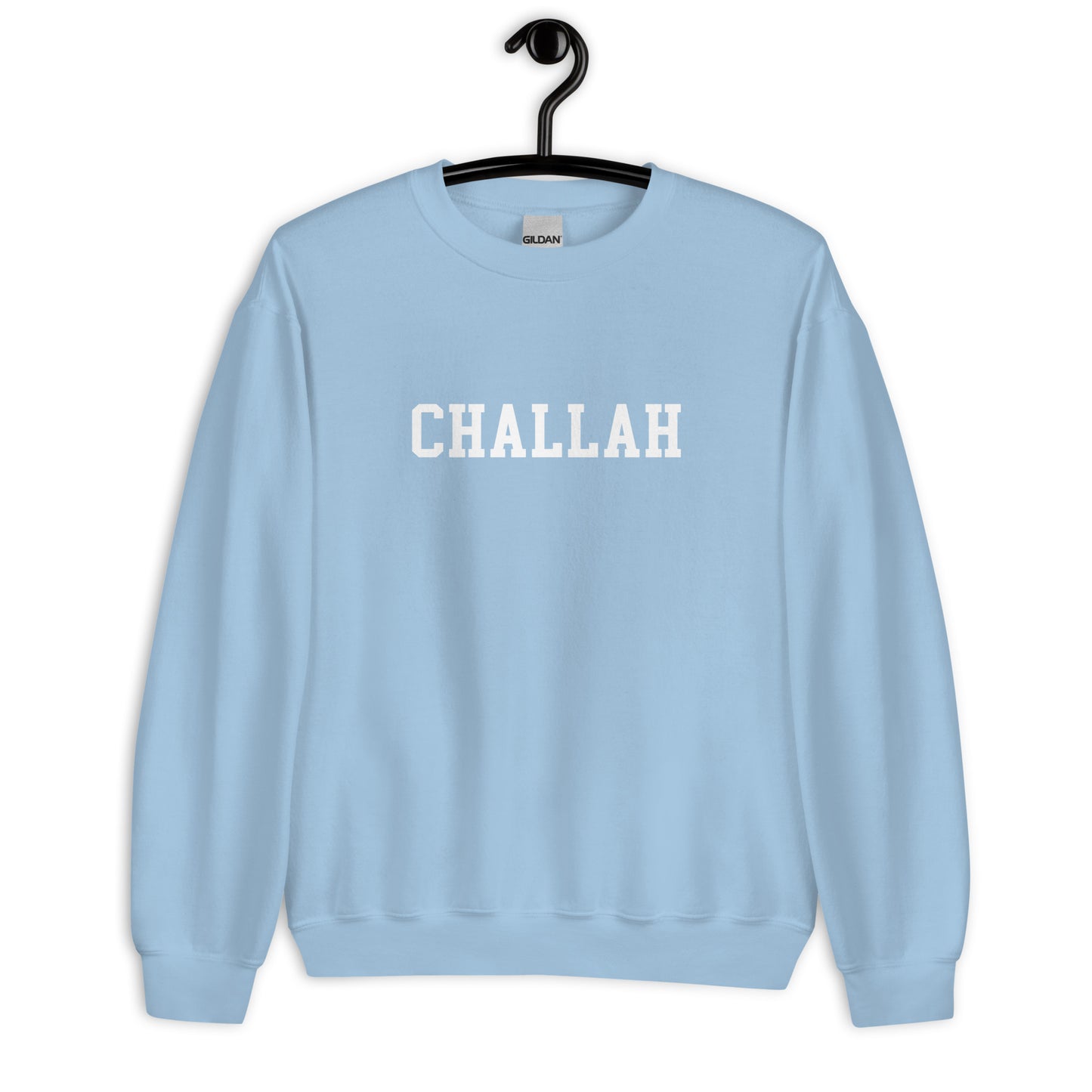 Challah Sweatshirt - Straight Font