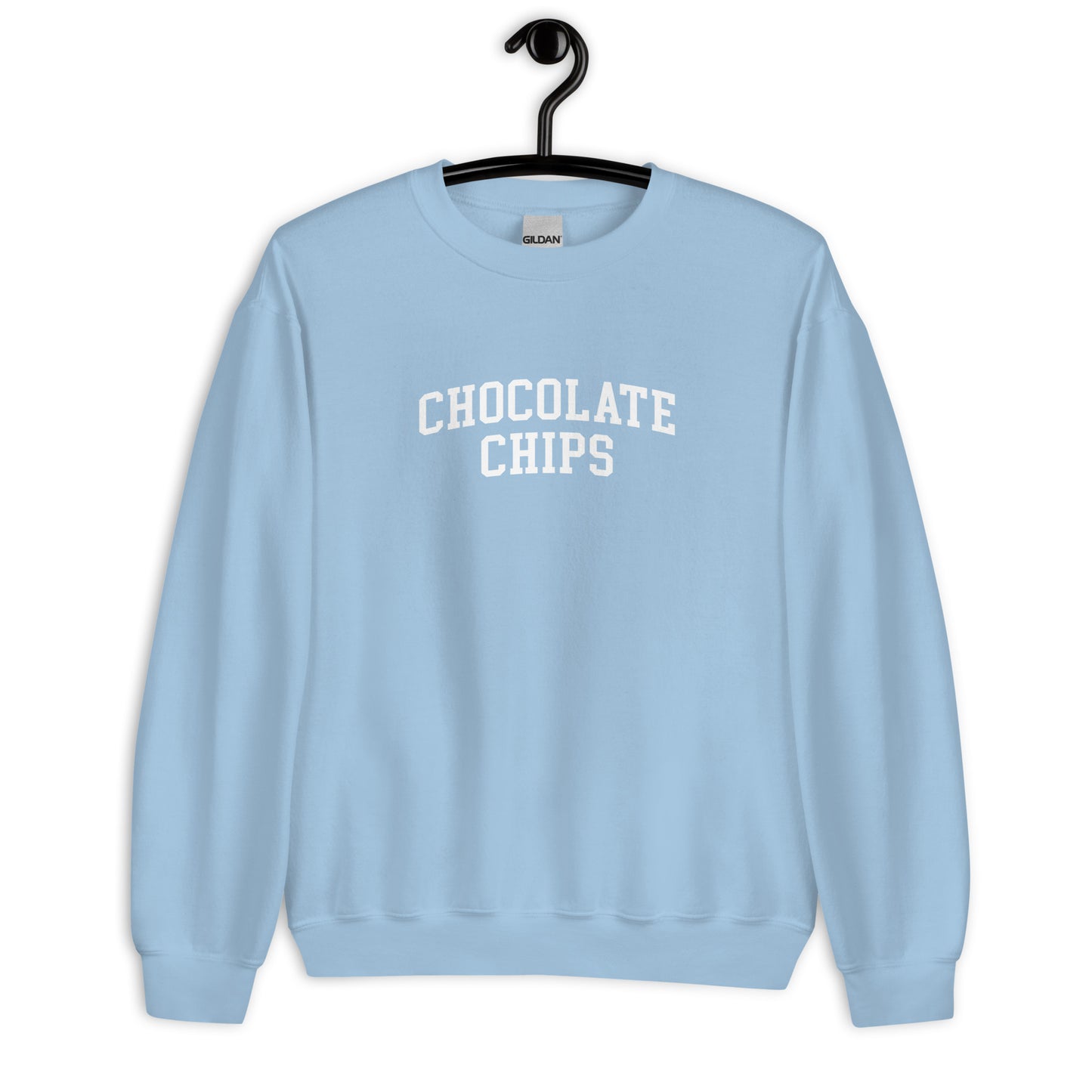 Chocolate Chips Sweatshirt - Arched Font