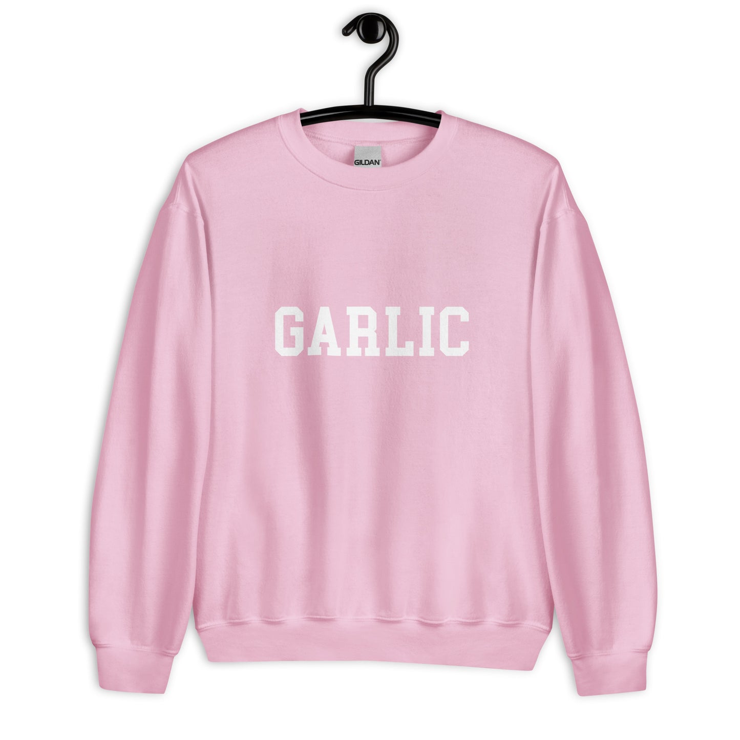 Garlic Sweatshirt - Straight Font
