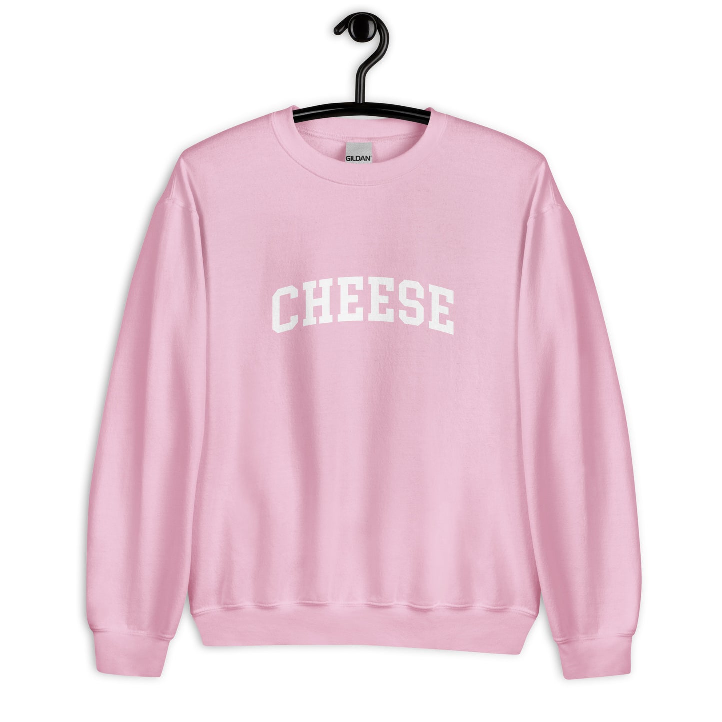 Cheese Sweatshirt - Arched Font