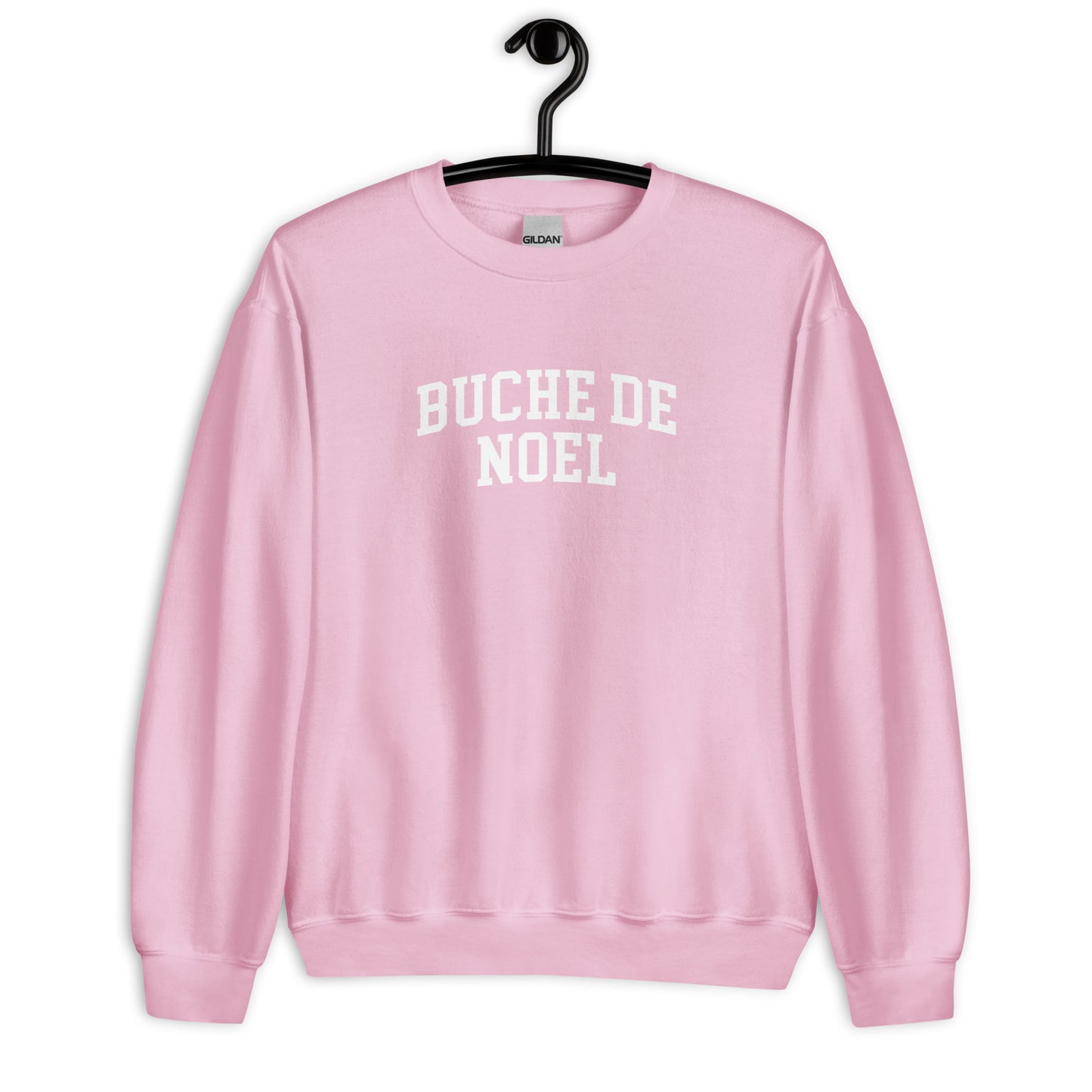 Buche De Noel Sweatshirt - Arched Font