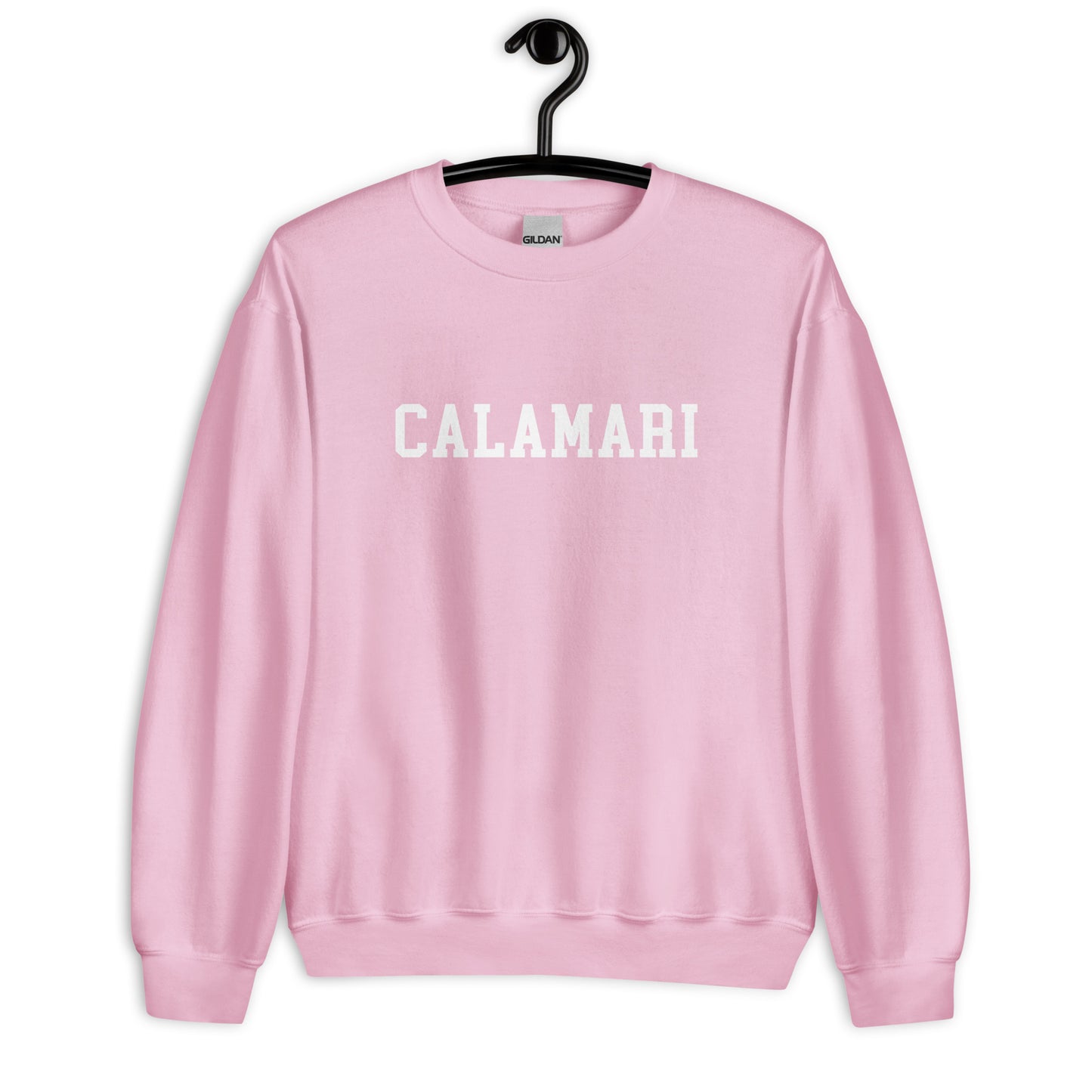 Calamari Sweatshirt - Straight Font