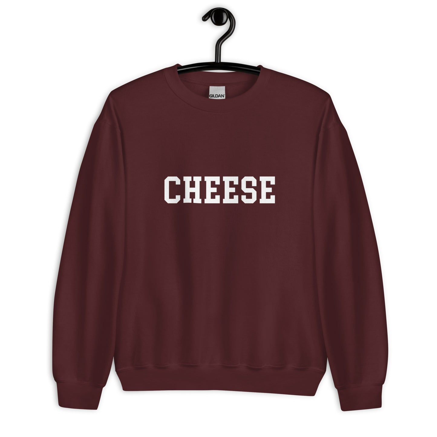 Cheese Sweatshirt - Straight Font