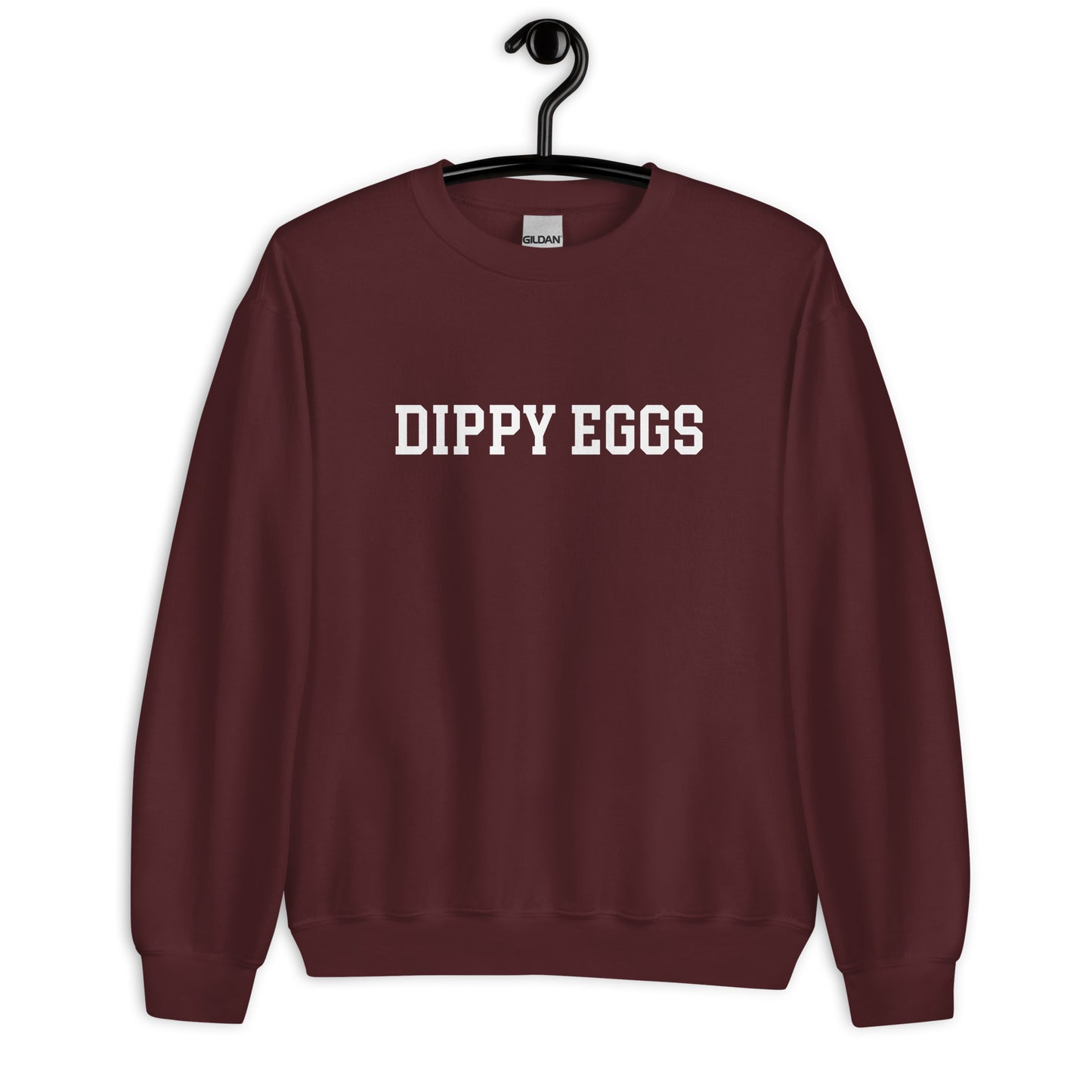Dippy Eggs Sweatshirt - Straight Font