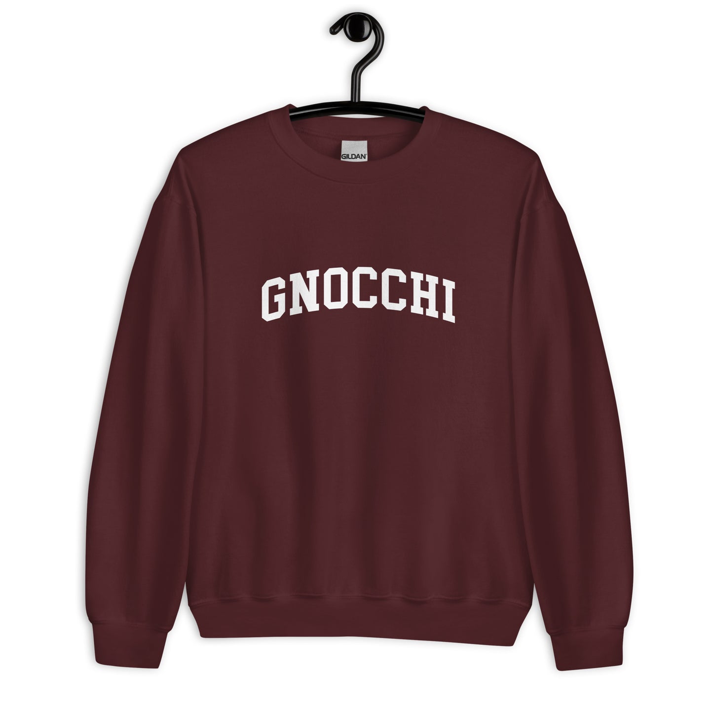 Gnocchi Sweatshirt - Arched Font