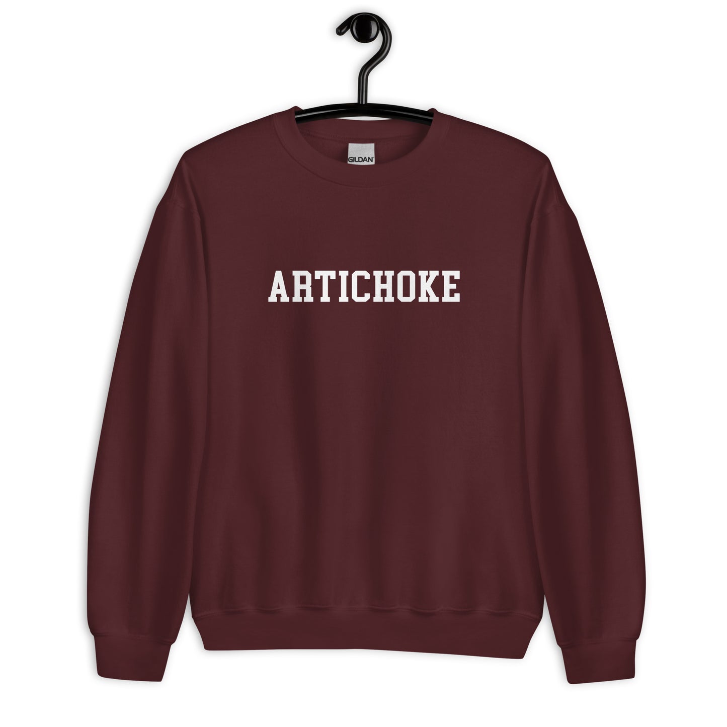 Artichoke Sweatshirt - Straight Font