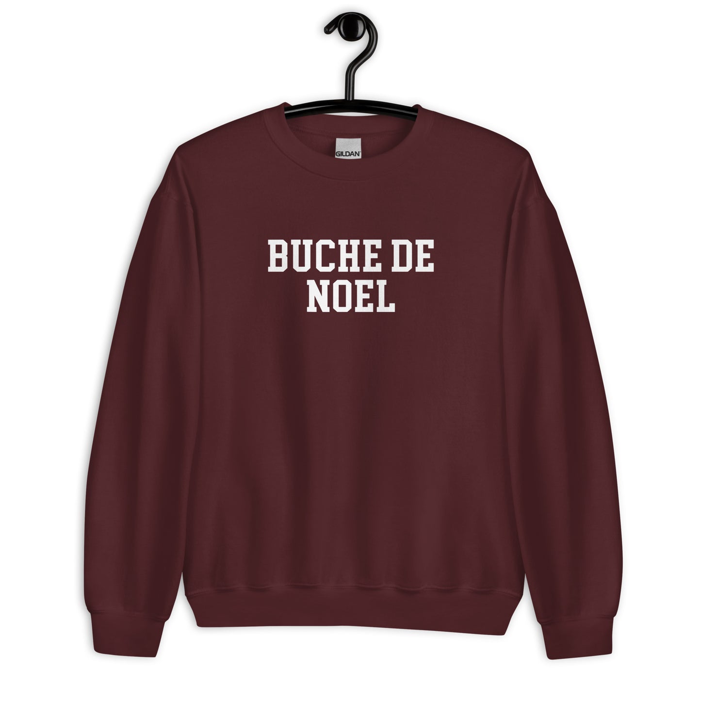 Buche de Noel Sweatshirt - Straight Font