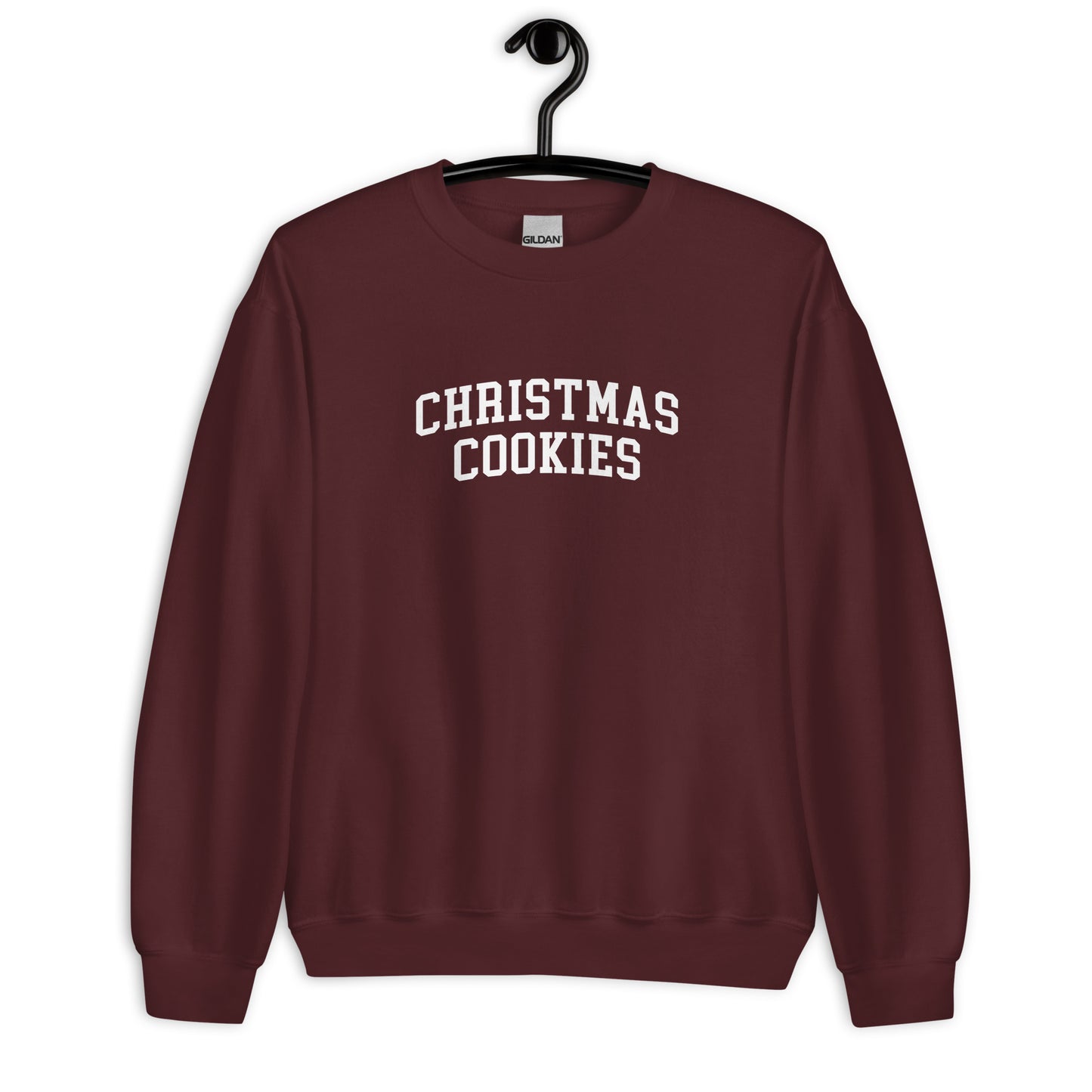 Christmas Cookies Sweatshirt - Arched Font