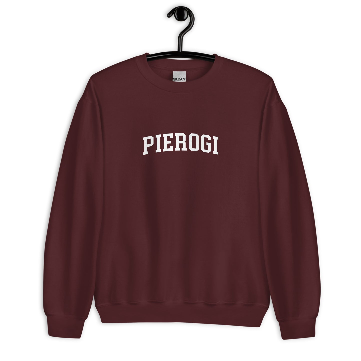 Pierogi Sweatshirt - Arched Font