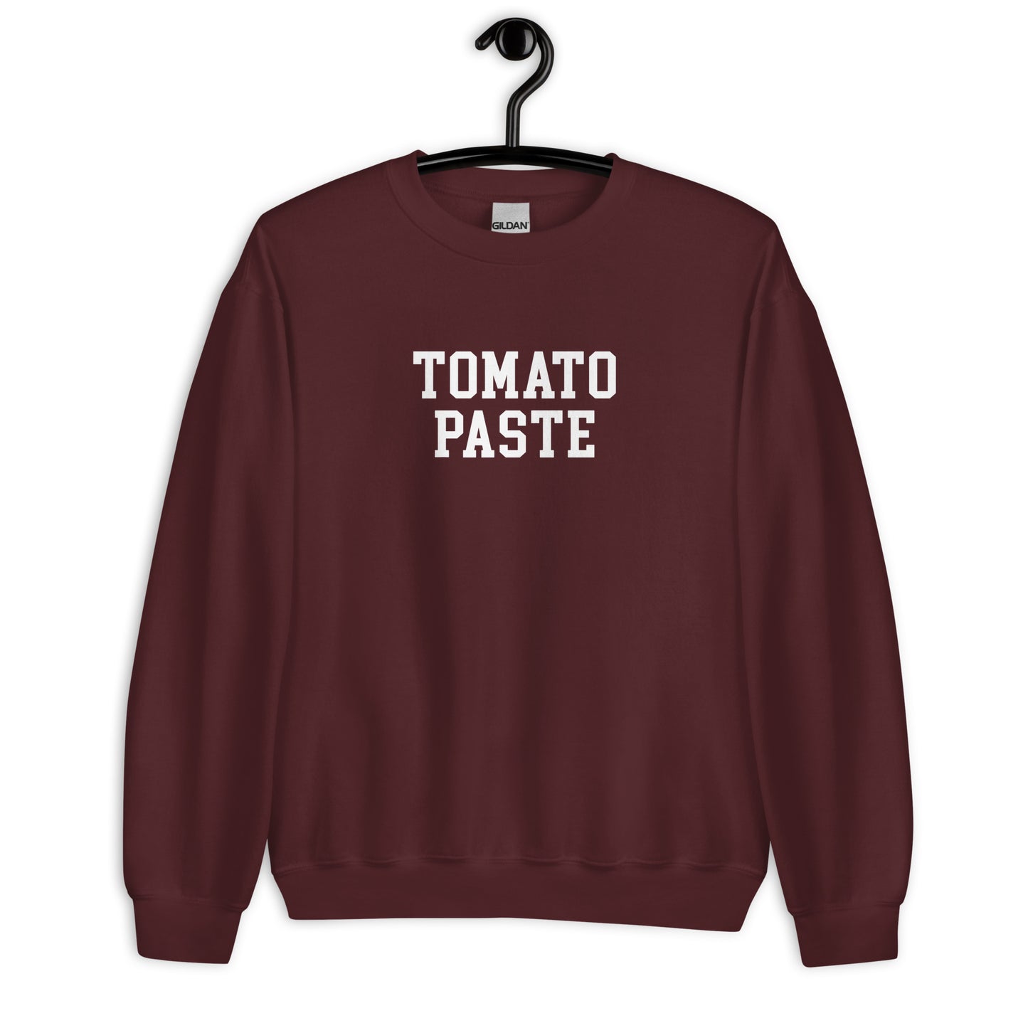 Tomato Paste Sweatshirt - Straight Font