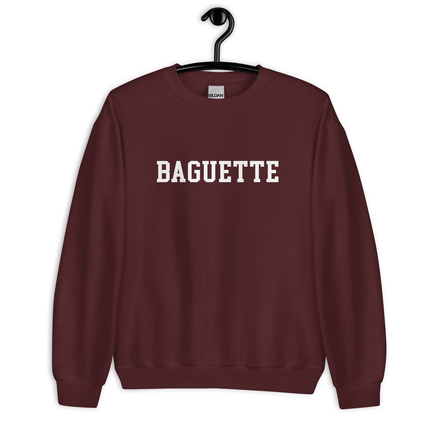 Baguette Sweatshirt - Straight Font