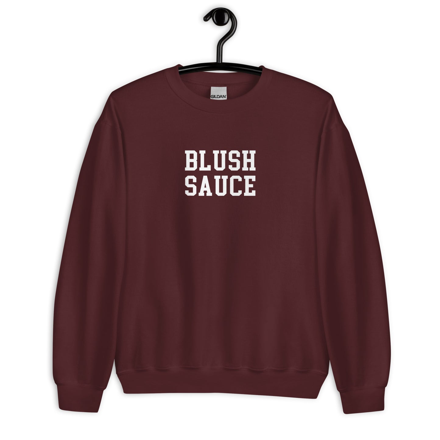 Blush Sauce Sweatshirt - Straight Font