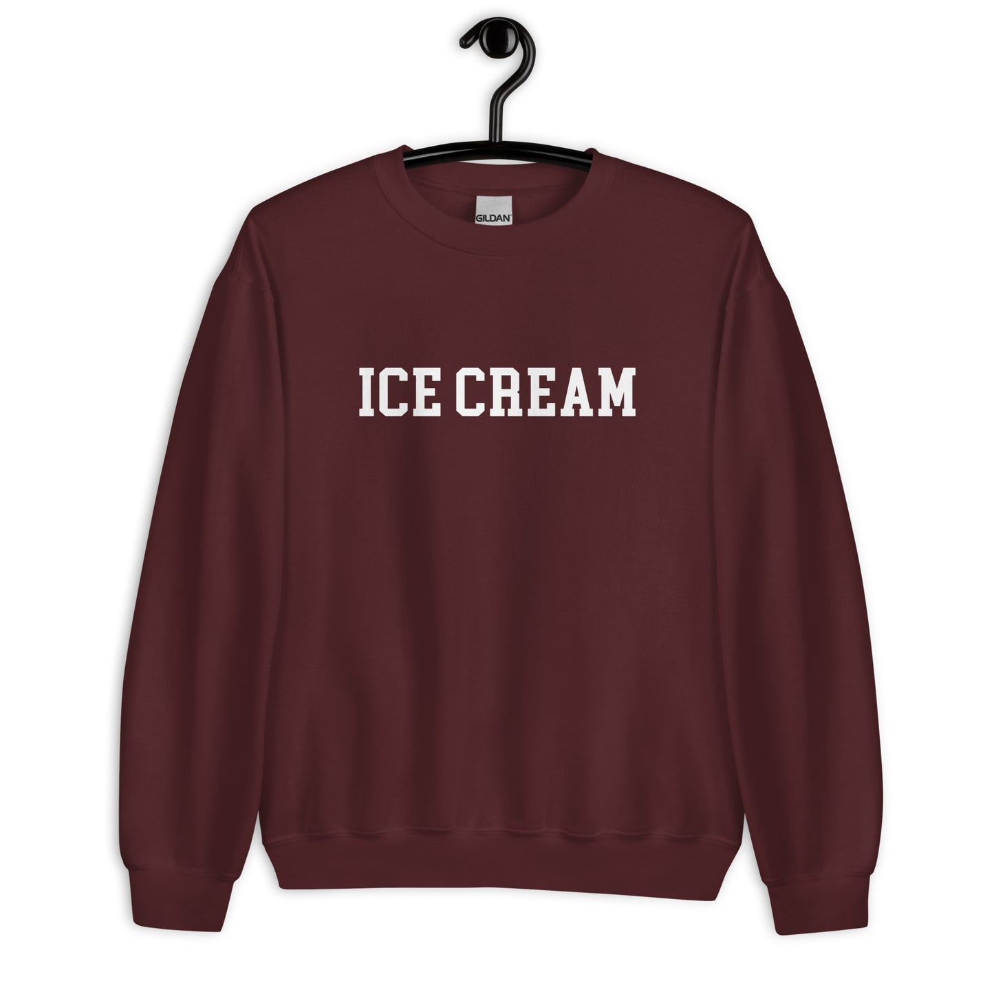 Ice Cream Sweatshirt - Straight Font
