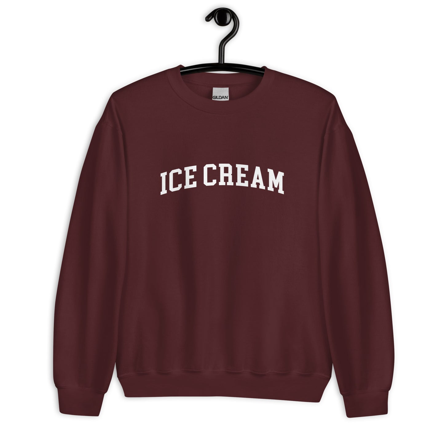 Ice Cream Sweatshirt - Arched Font