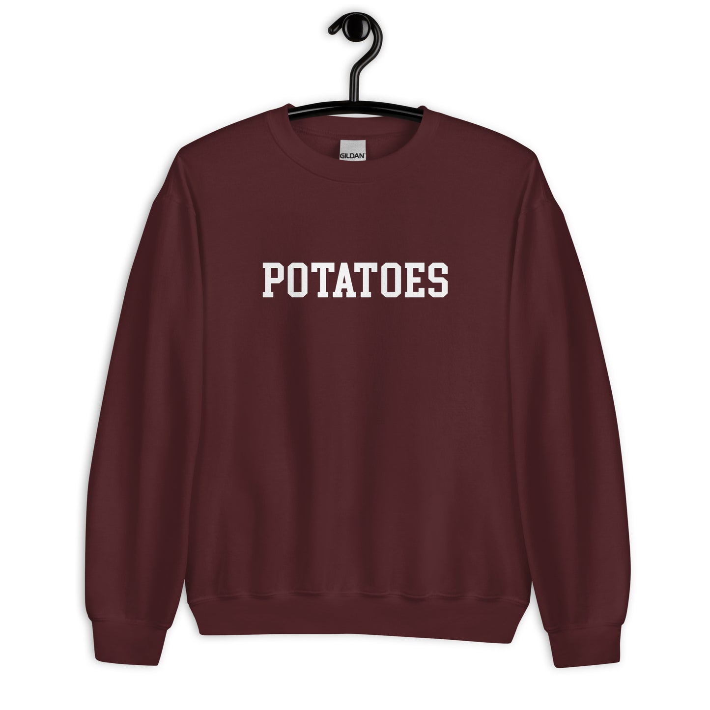 Potatoes Sweatshirt - Straight Font