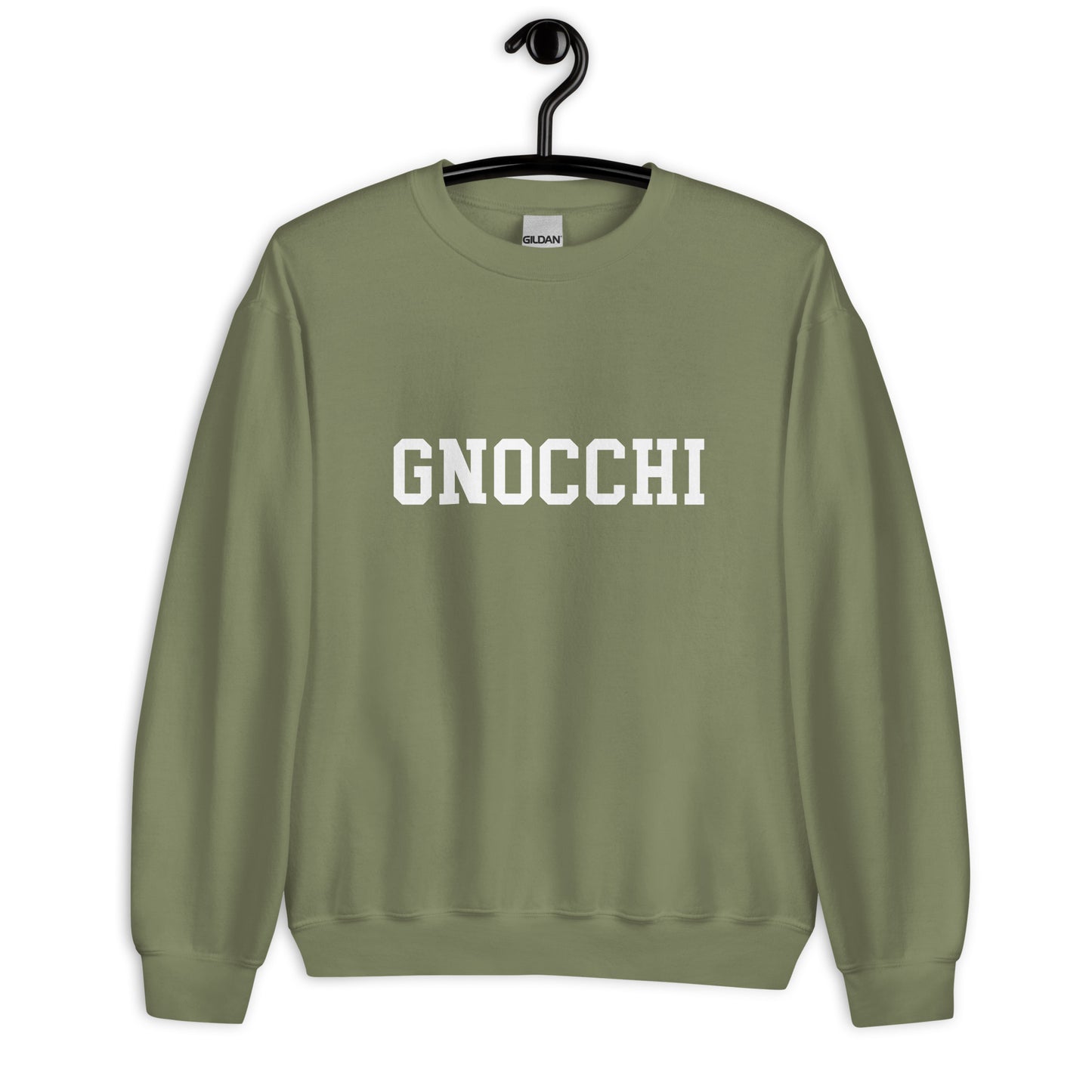 Gnocchi Sweatshirt - Straight Font