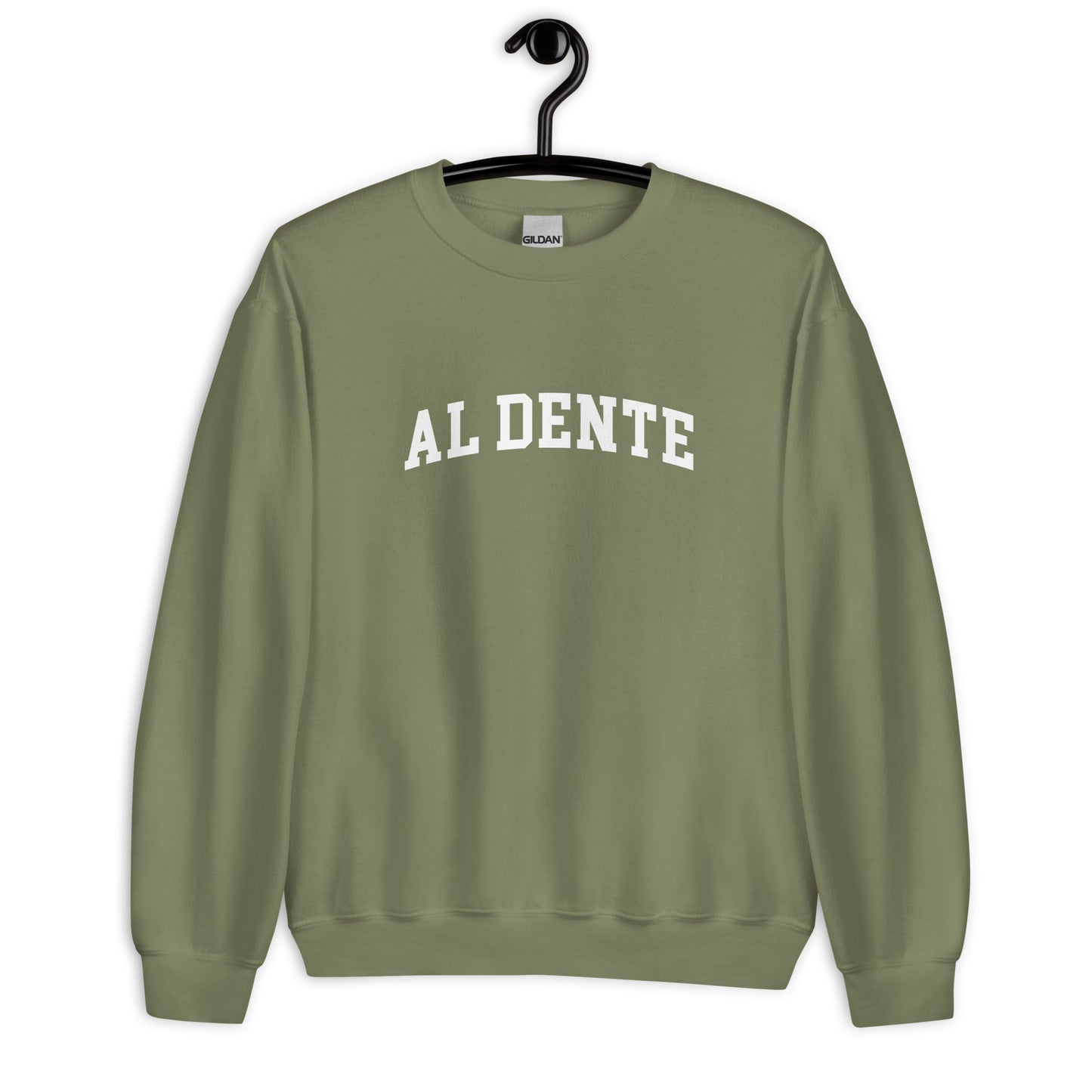 Al Dente Sweatshirt - Arched Font