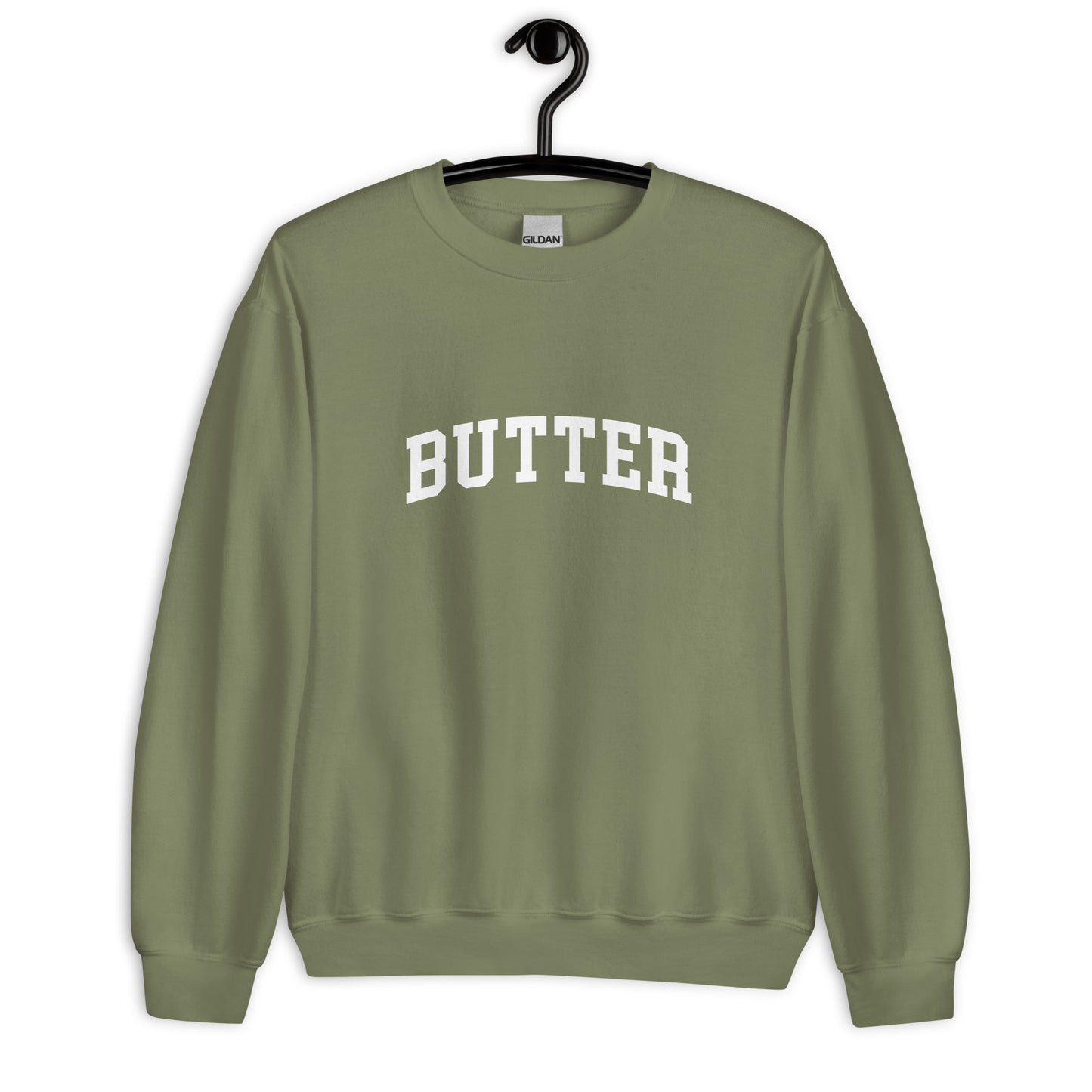 Butter Sweatshirt - Arched Font