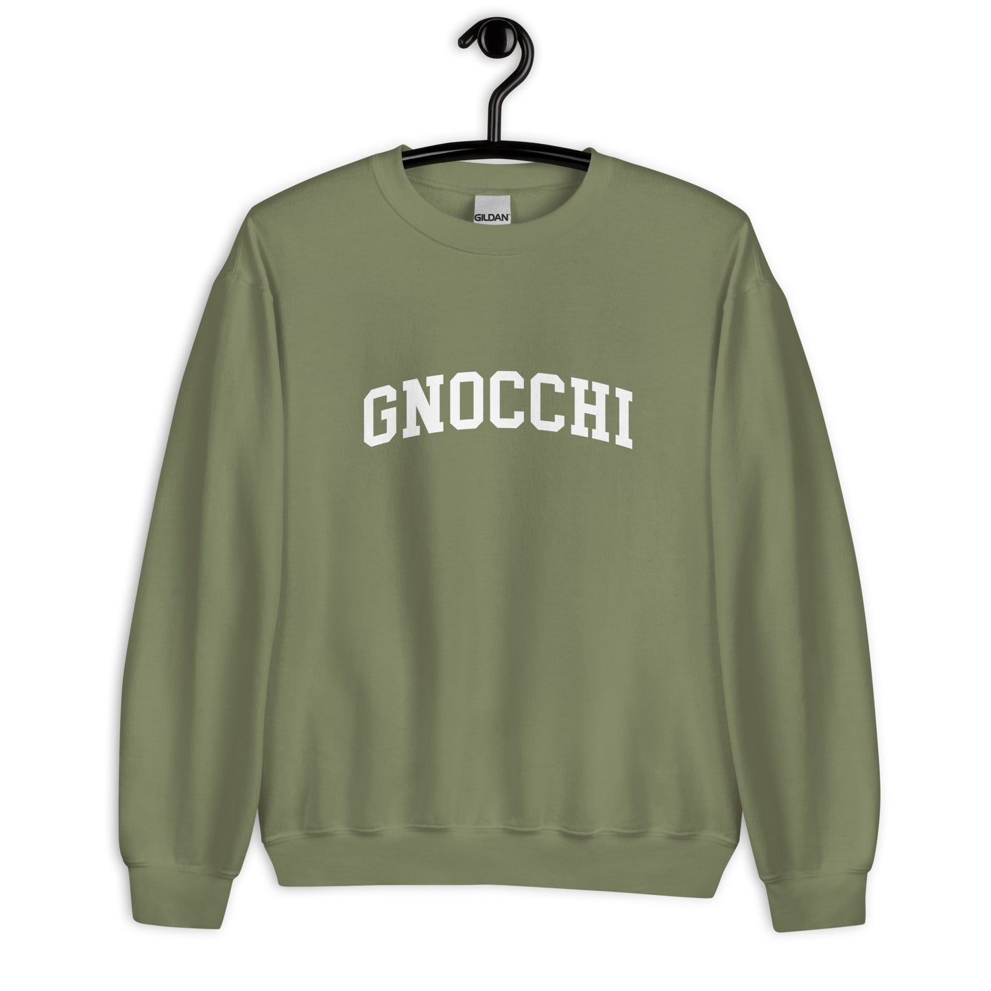 Gnocchi Sweatshirt - Arched Font