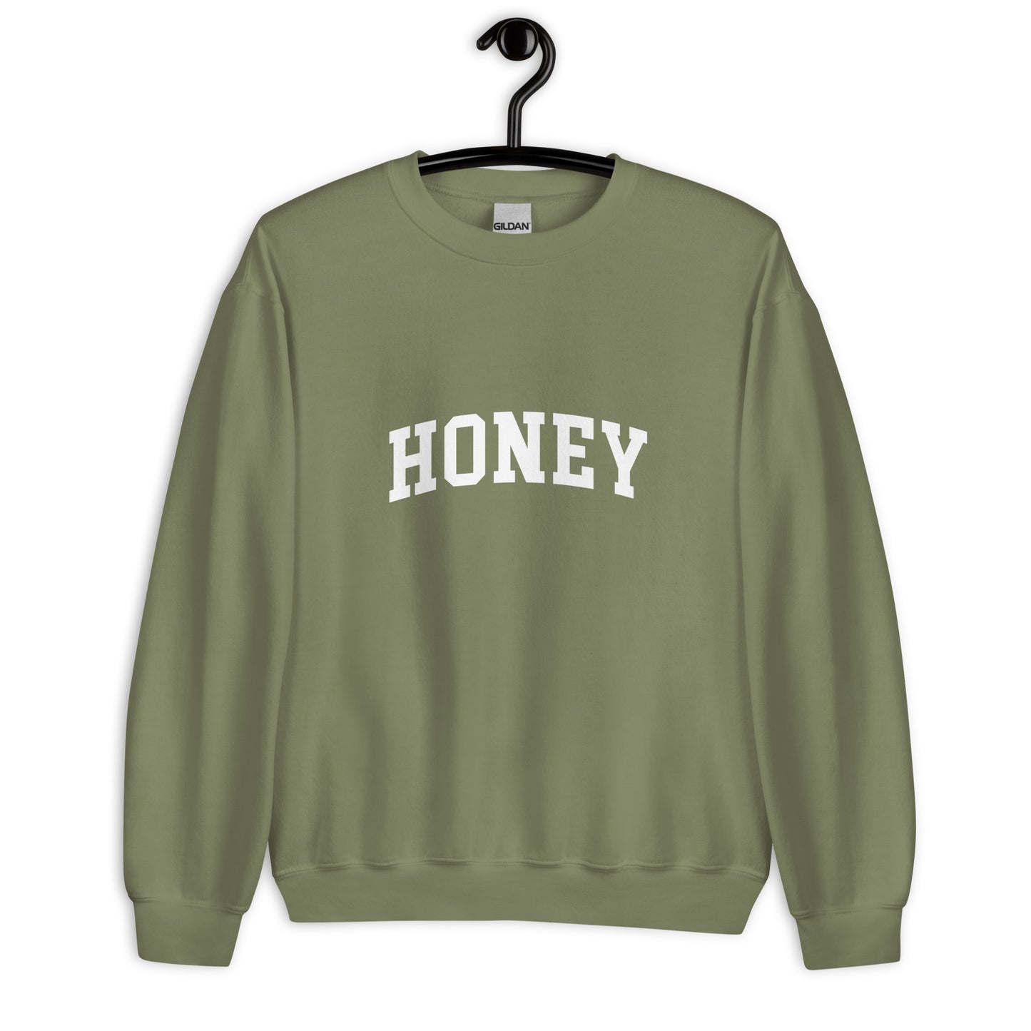 Honey Sweatshirt - Arched Font